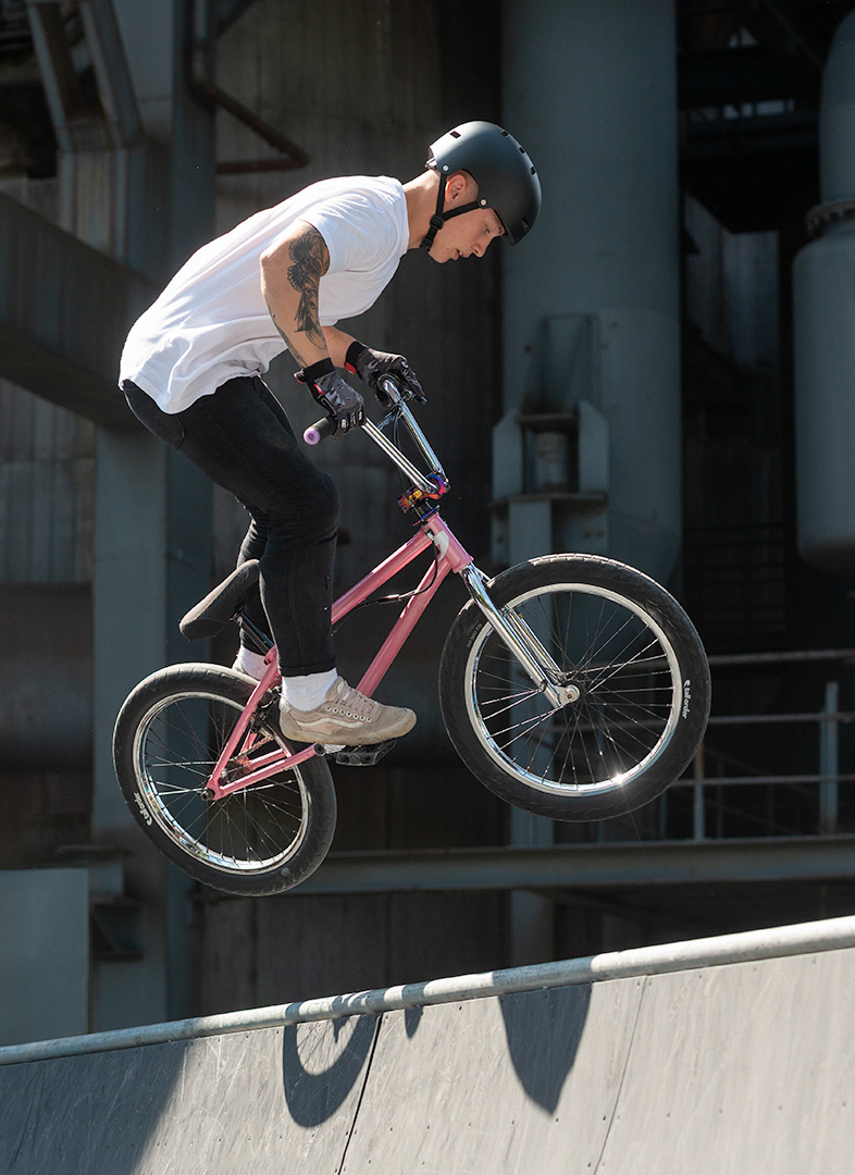 Kieran Reilly transferring the Spine of a Ramp
