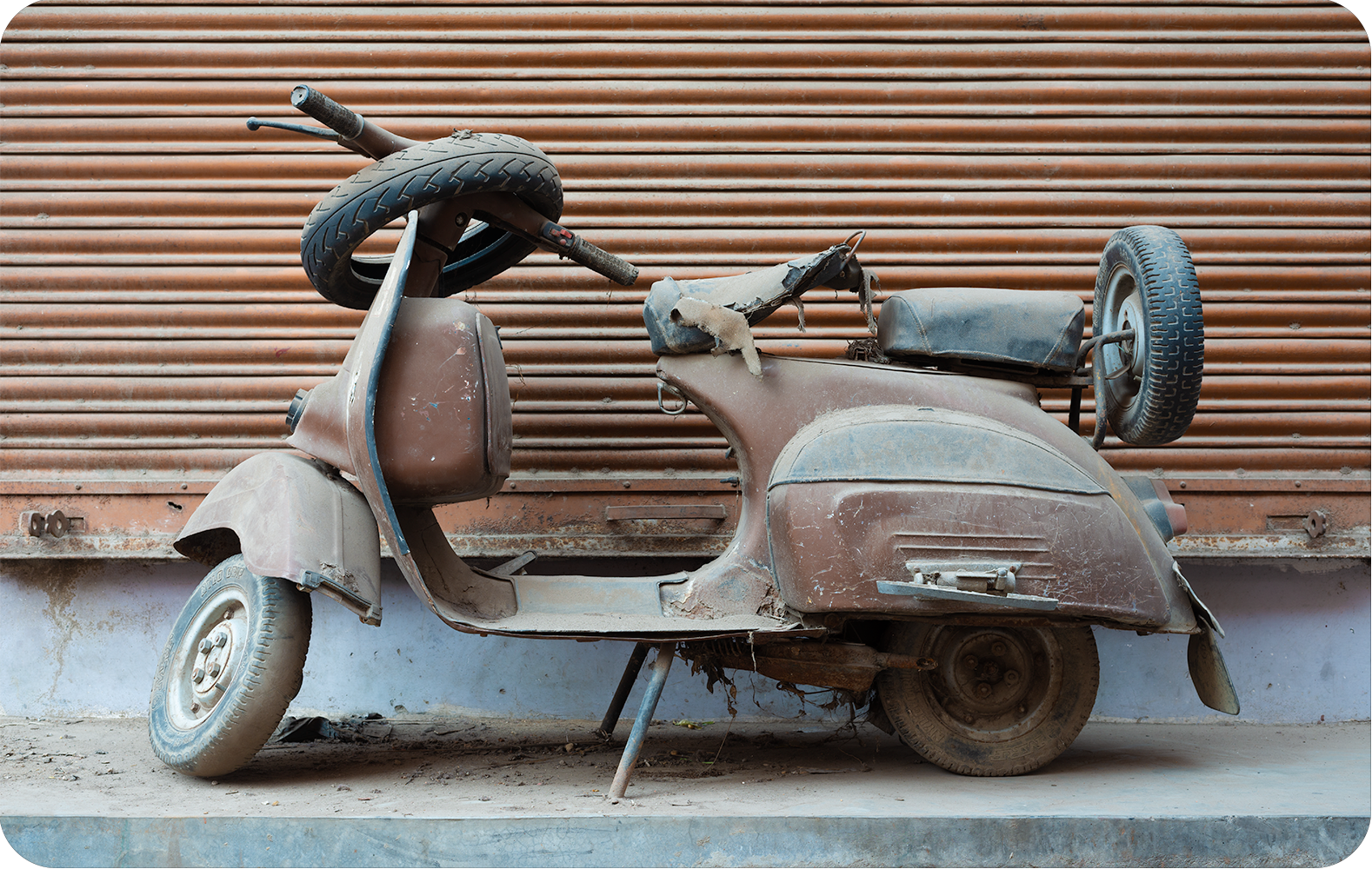 Old Motor Scooter