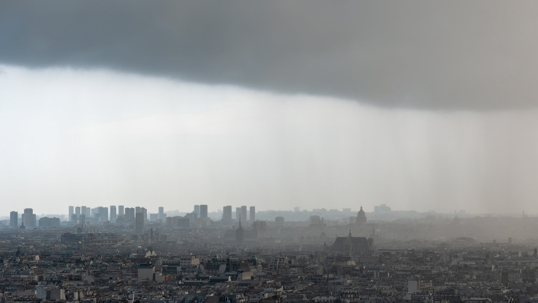 Rain over Paris