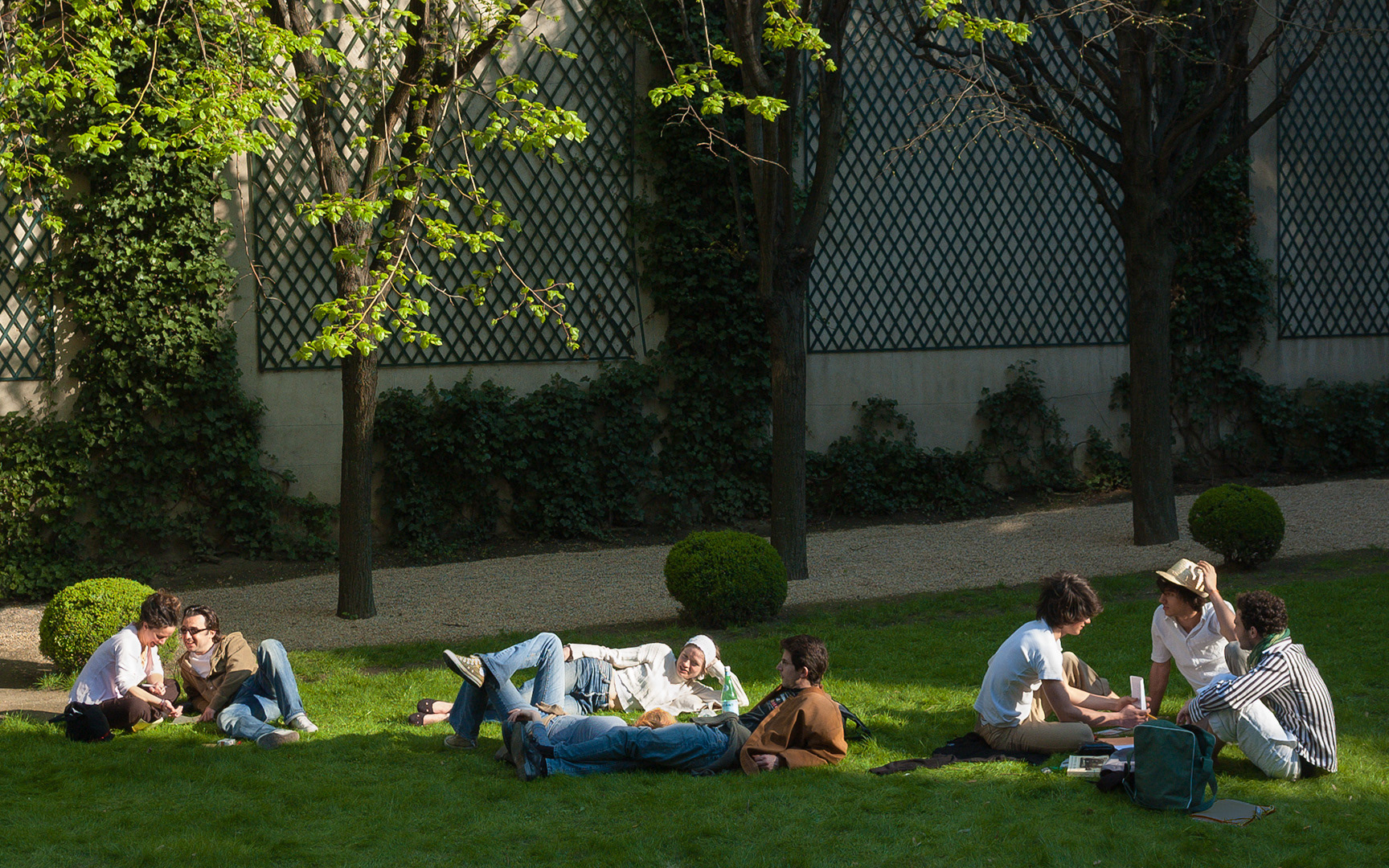 Catching the last rays of sunlight