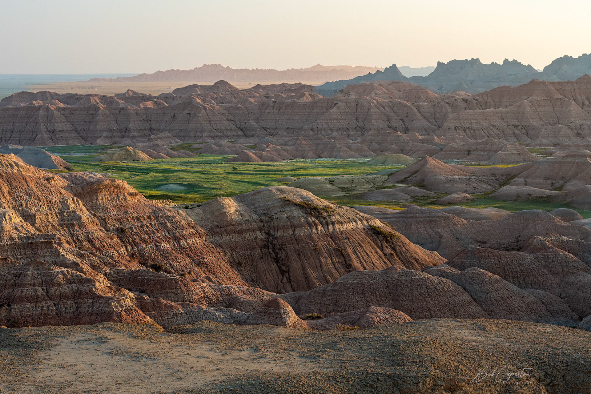 Summer Sunset - Badlands NP