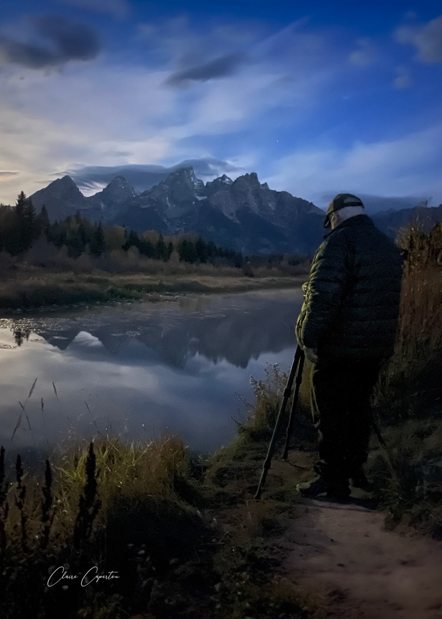 Old Photographer - Grand Teton NP
