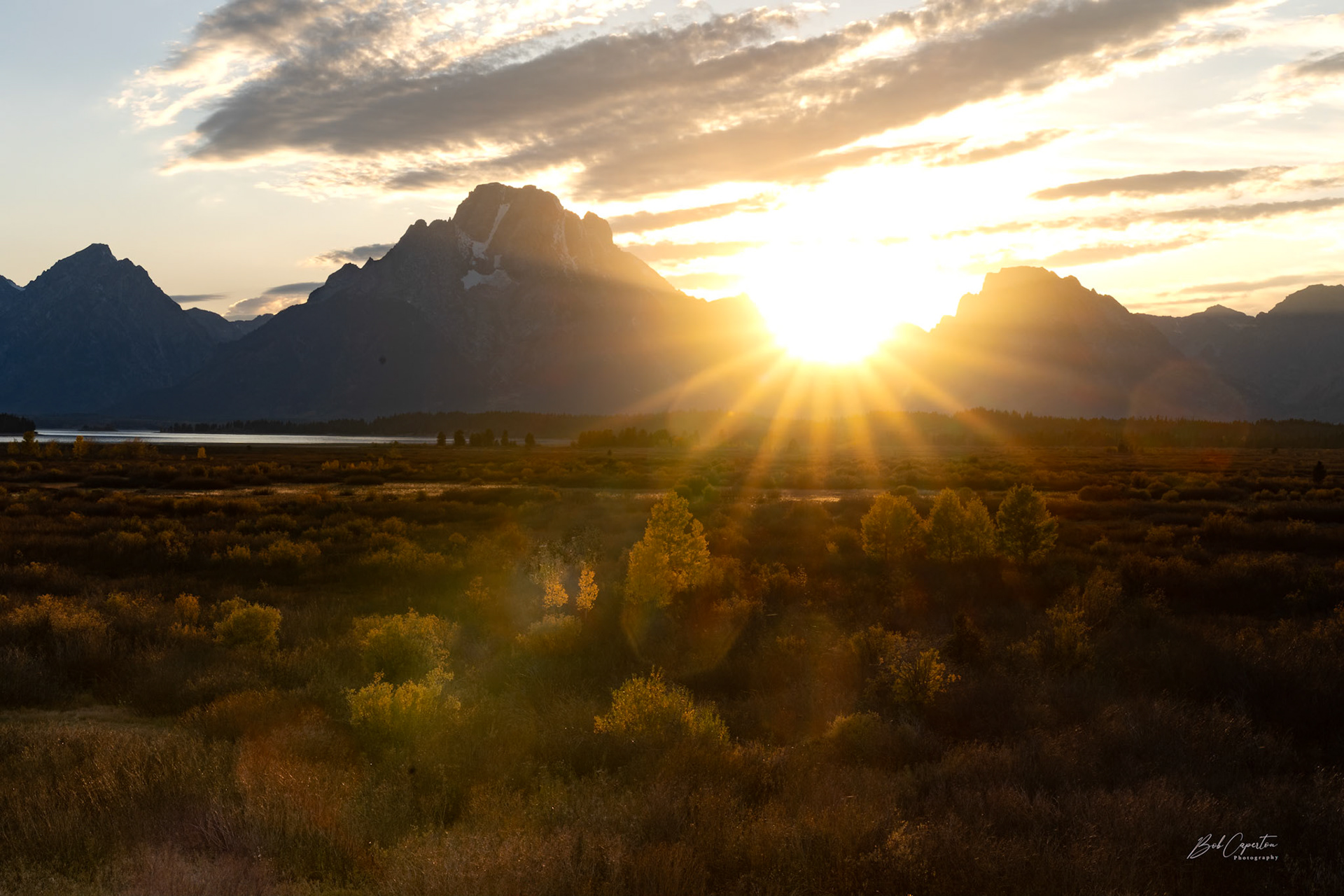 Teton Range Sunset - Grand Teton NP