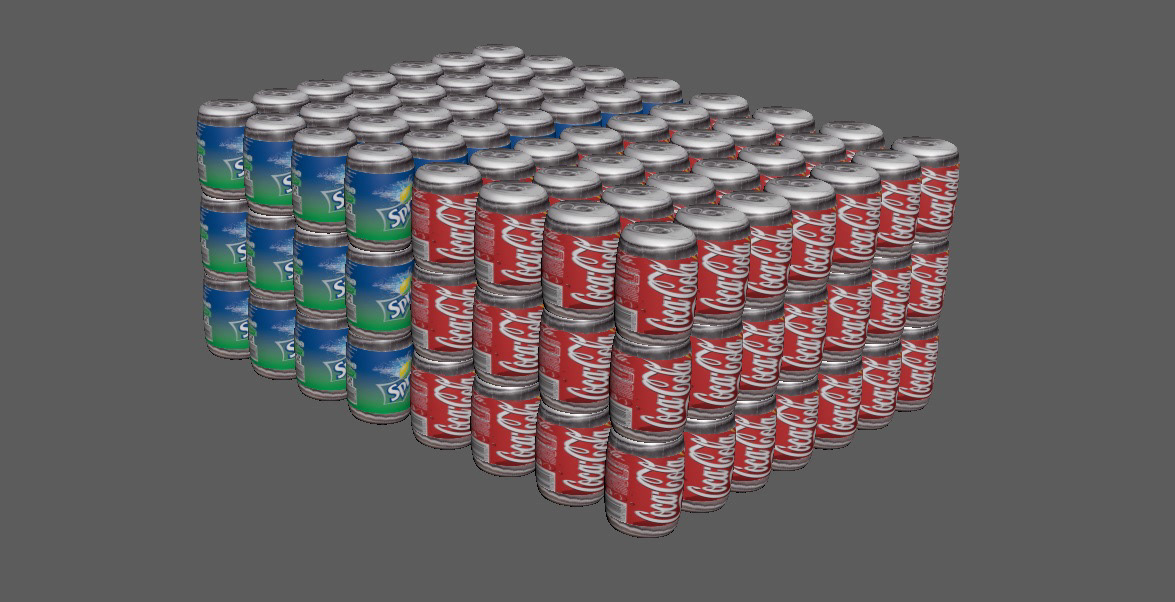 Soft drink can product