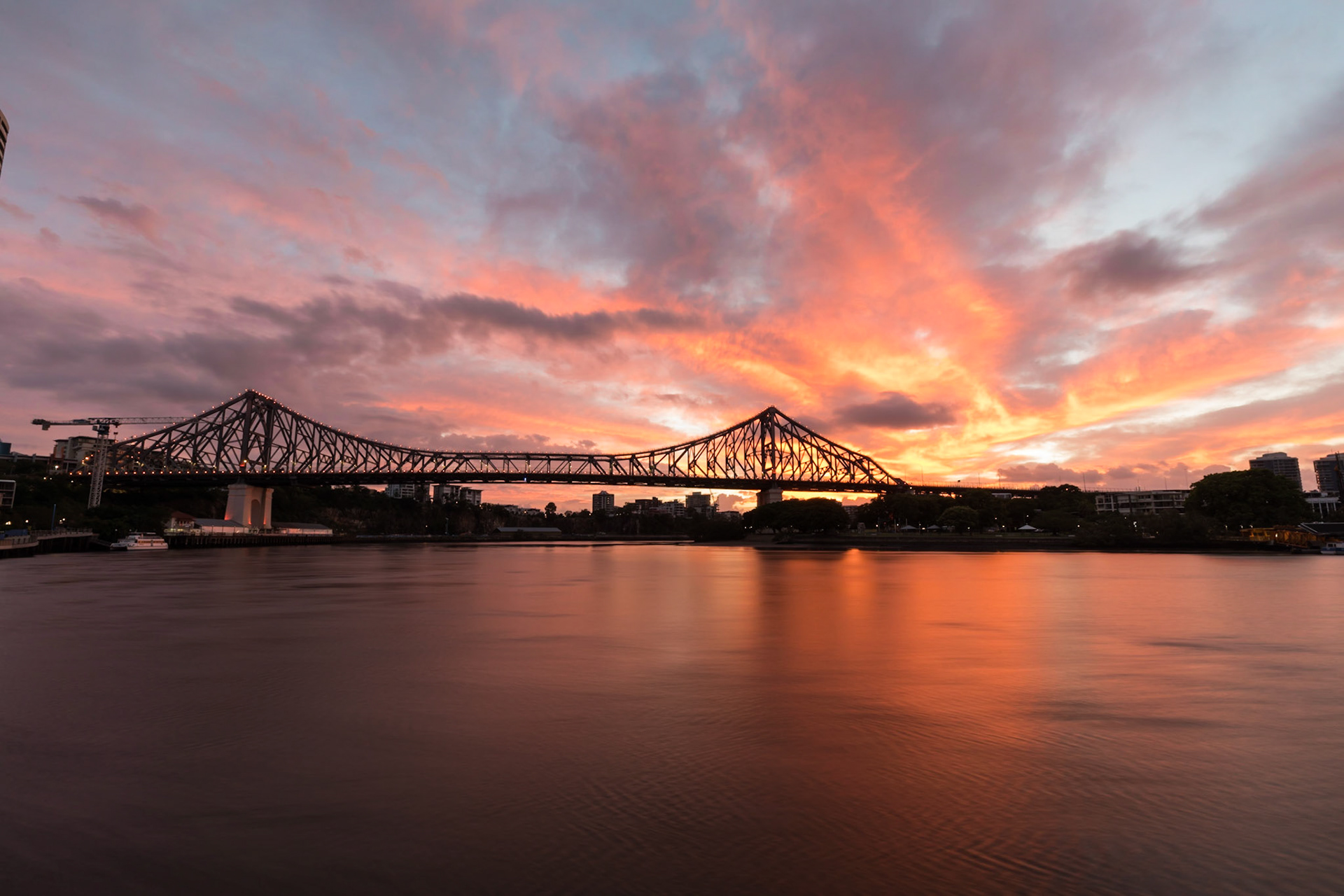 Story Bridge sunrise, Brisbane