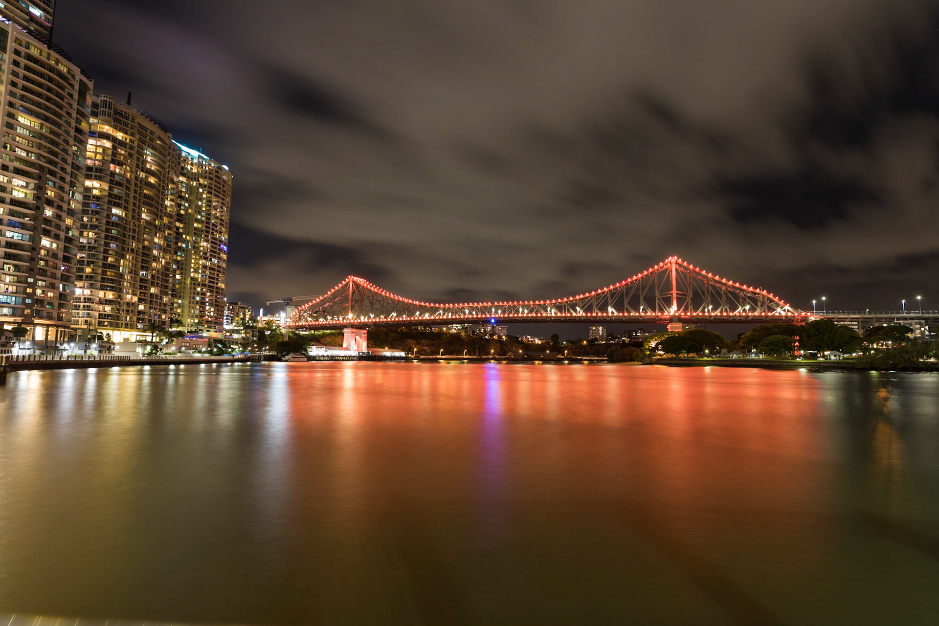 Story Bridge at night, Brisbane