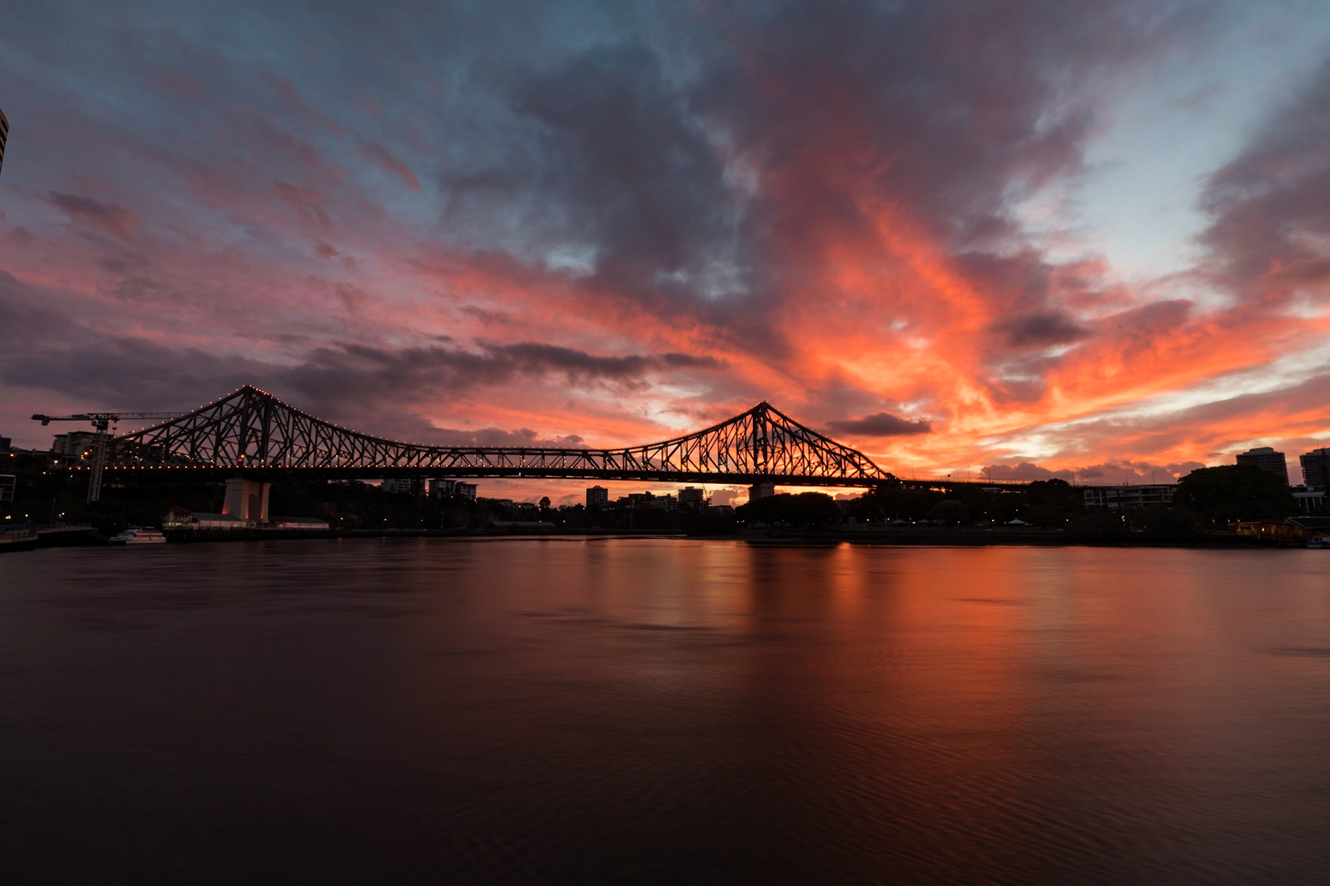 Story Bridge sunrise, Brisbane