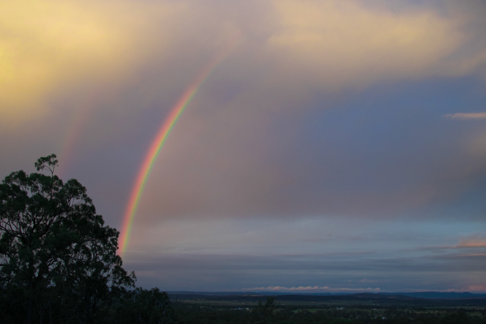 Rainbow, Leslie Dam