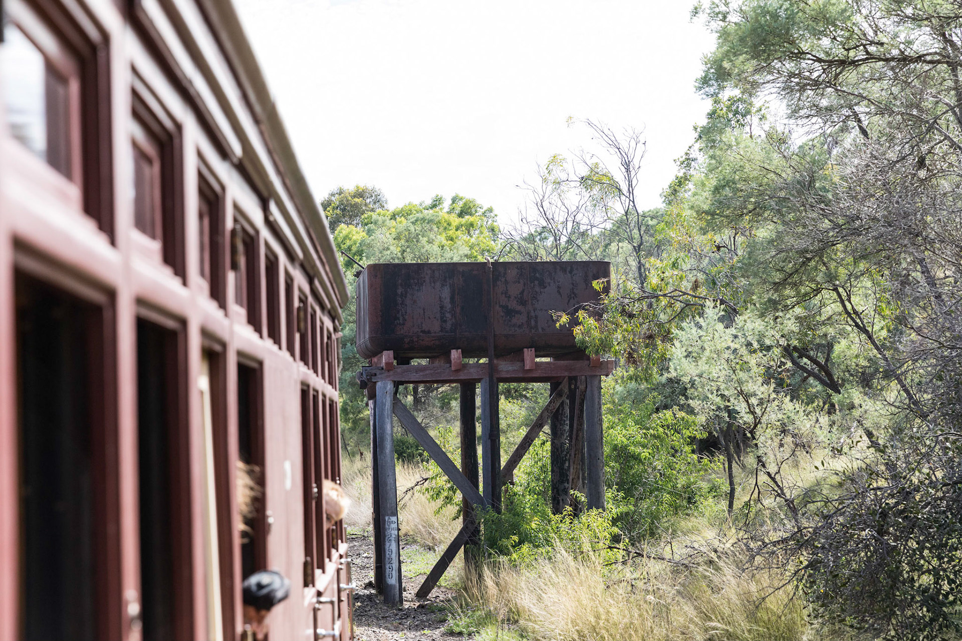 Southern Downs Steam Railway, Railway water tank, Silverwood