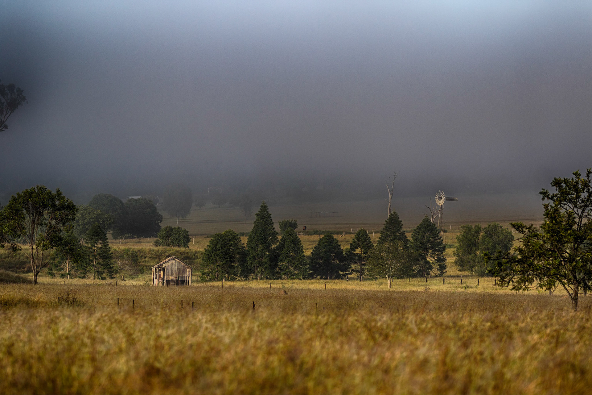 Morning fog, Toogoolawah