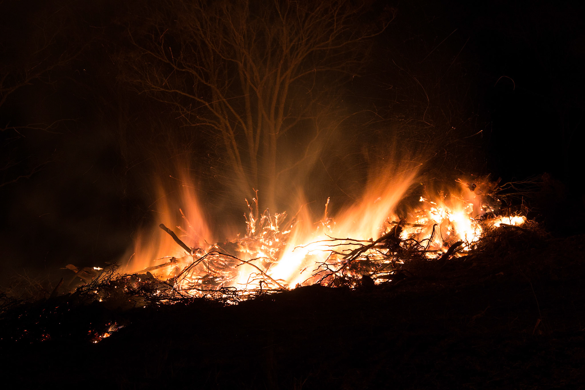Rural Fire Brigade burnoff