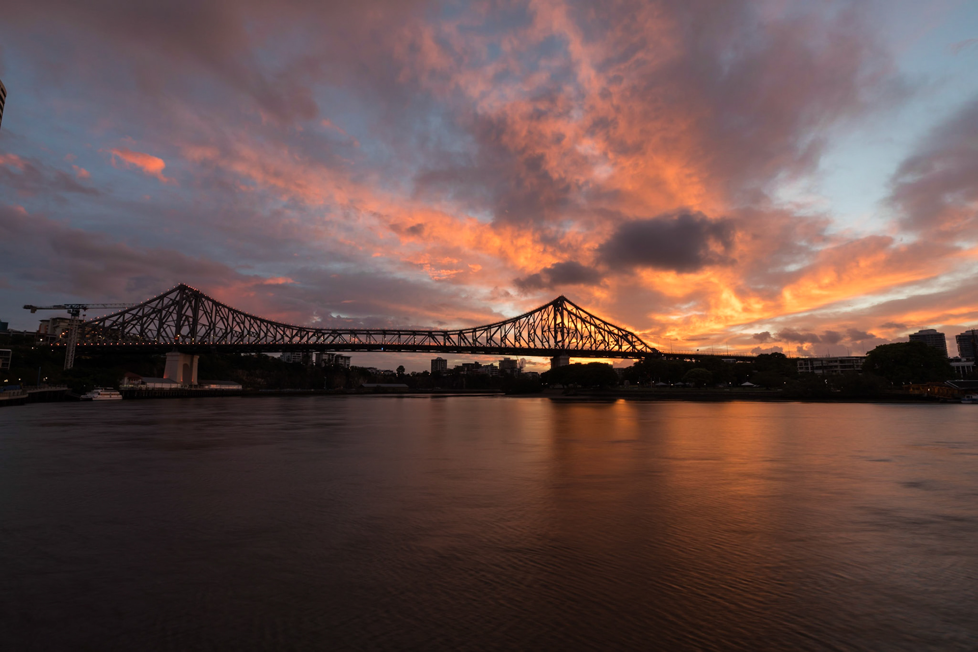 Story Bridge sunrise, Brisbane