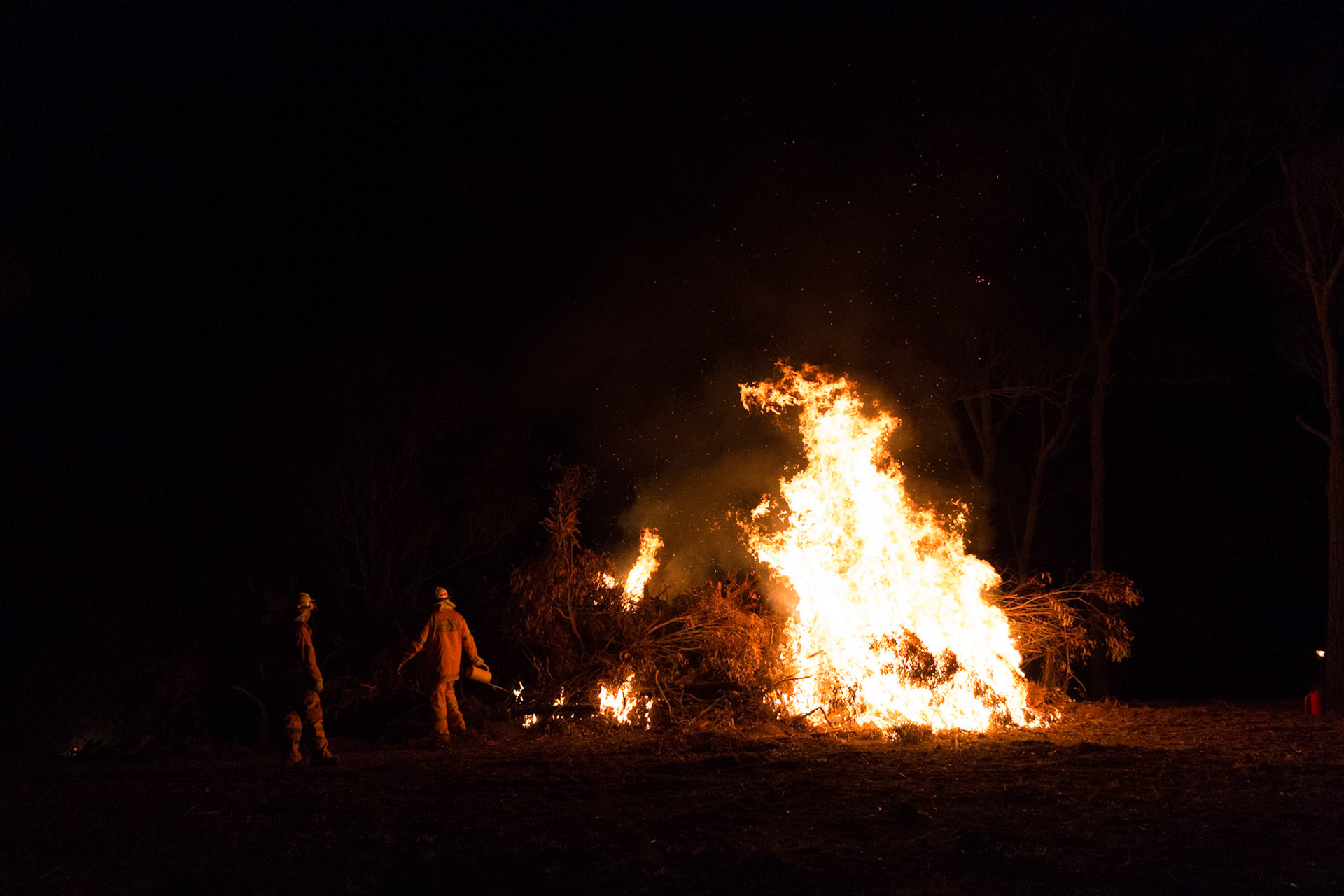 Rural Fire Brigade burnoff