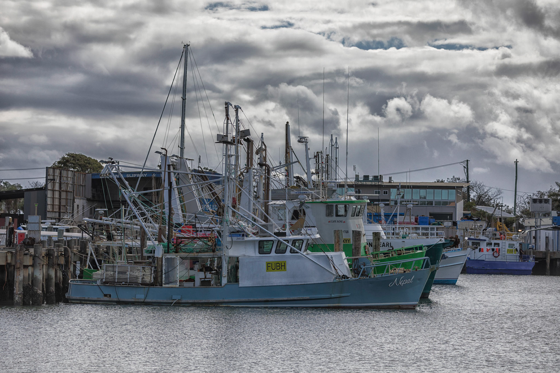Fishing fleet, Buddina