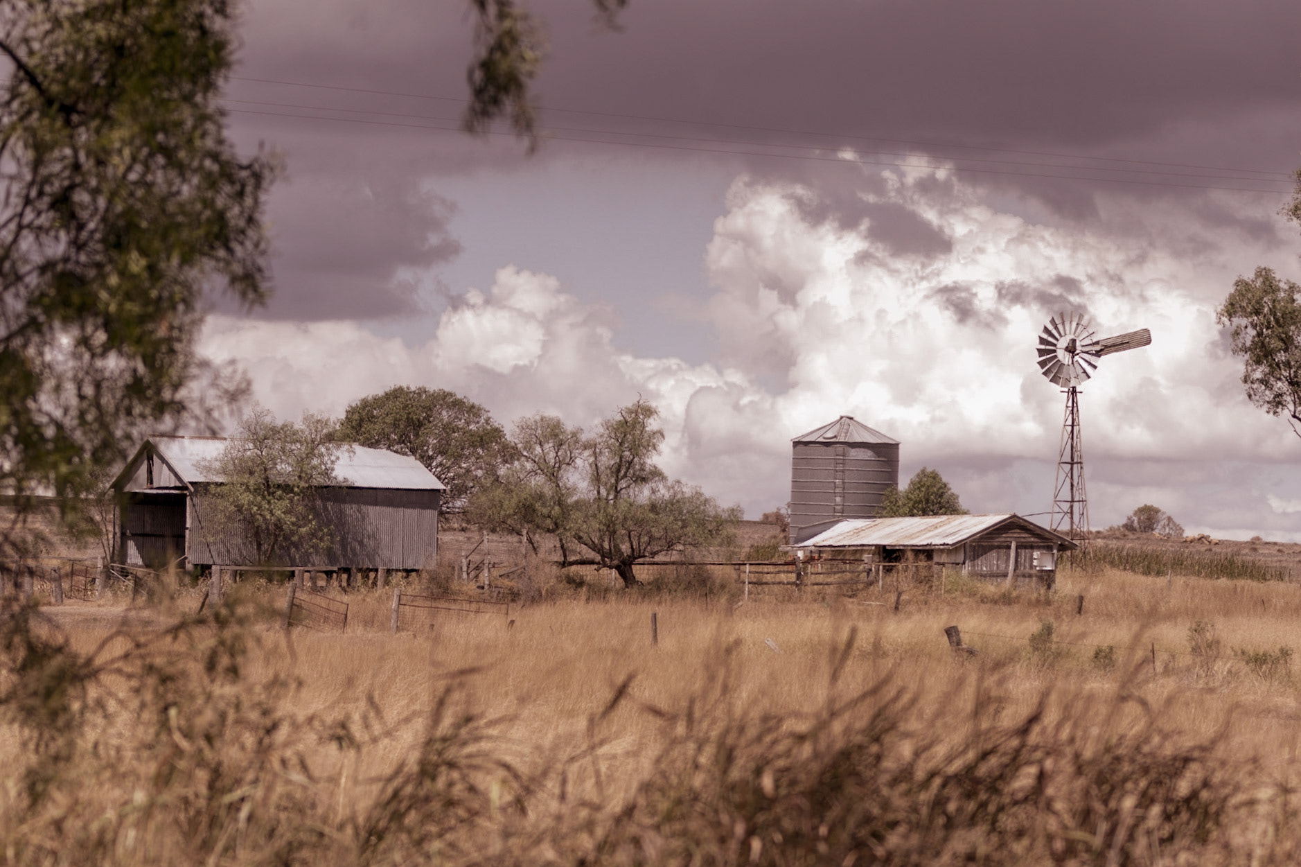 Farm buildings, North Branch