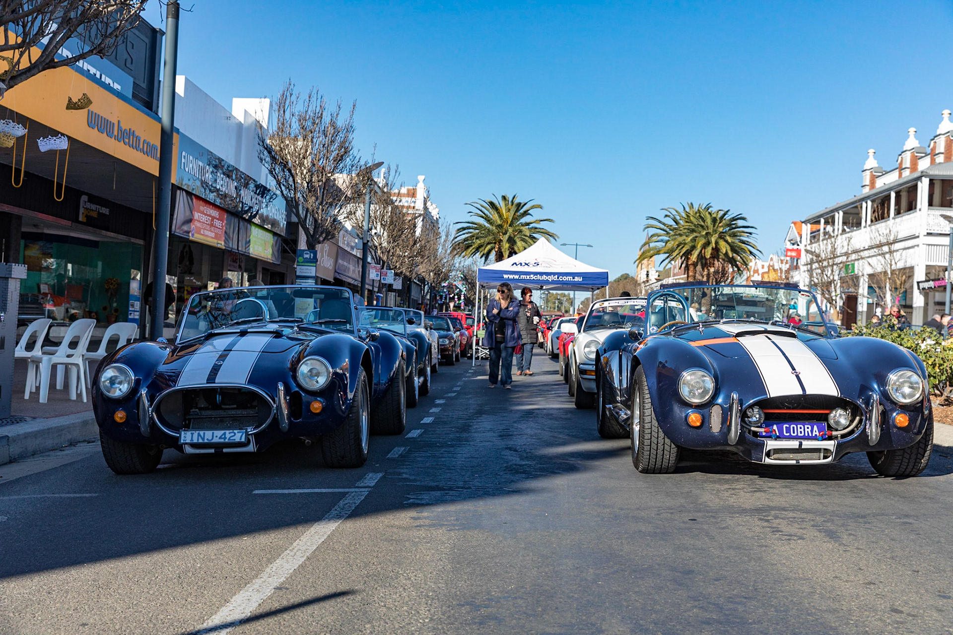Grand Automobile Display on Palmerin
