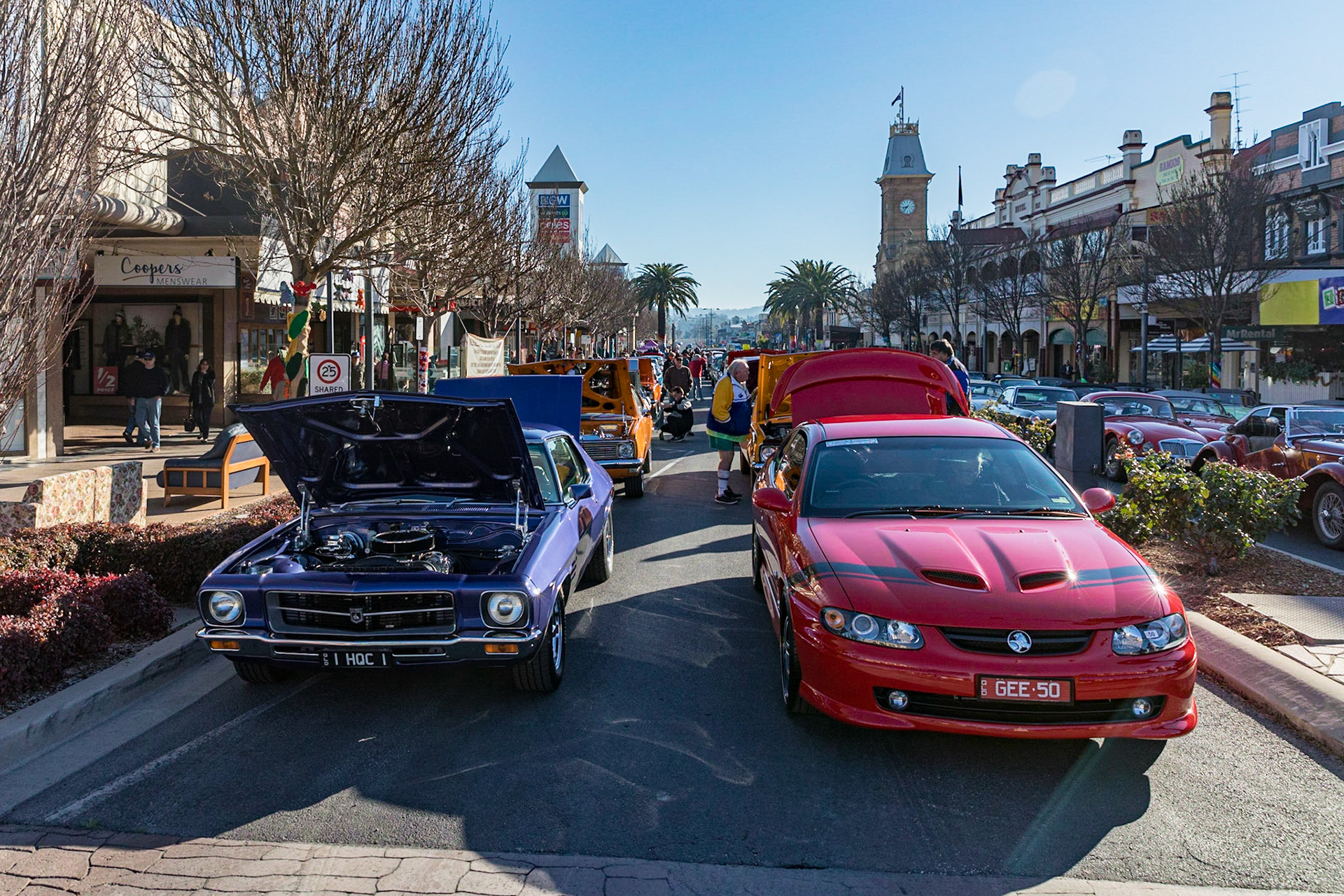 Grand Automobile Display on Palmerin