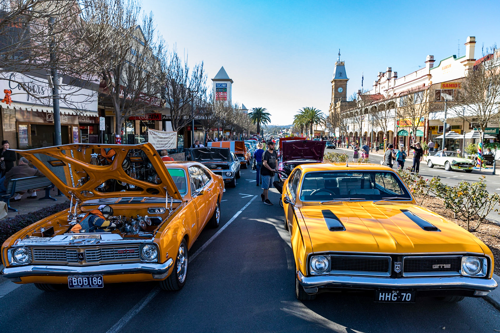 Grand Automobile Display on Palmerin