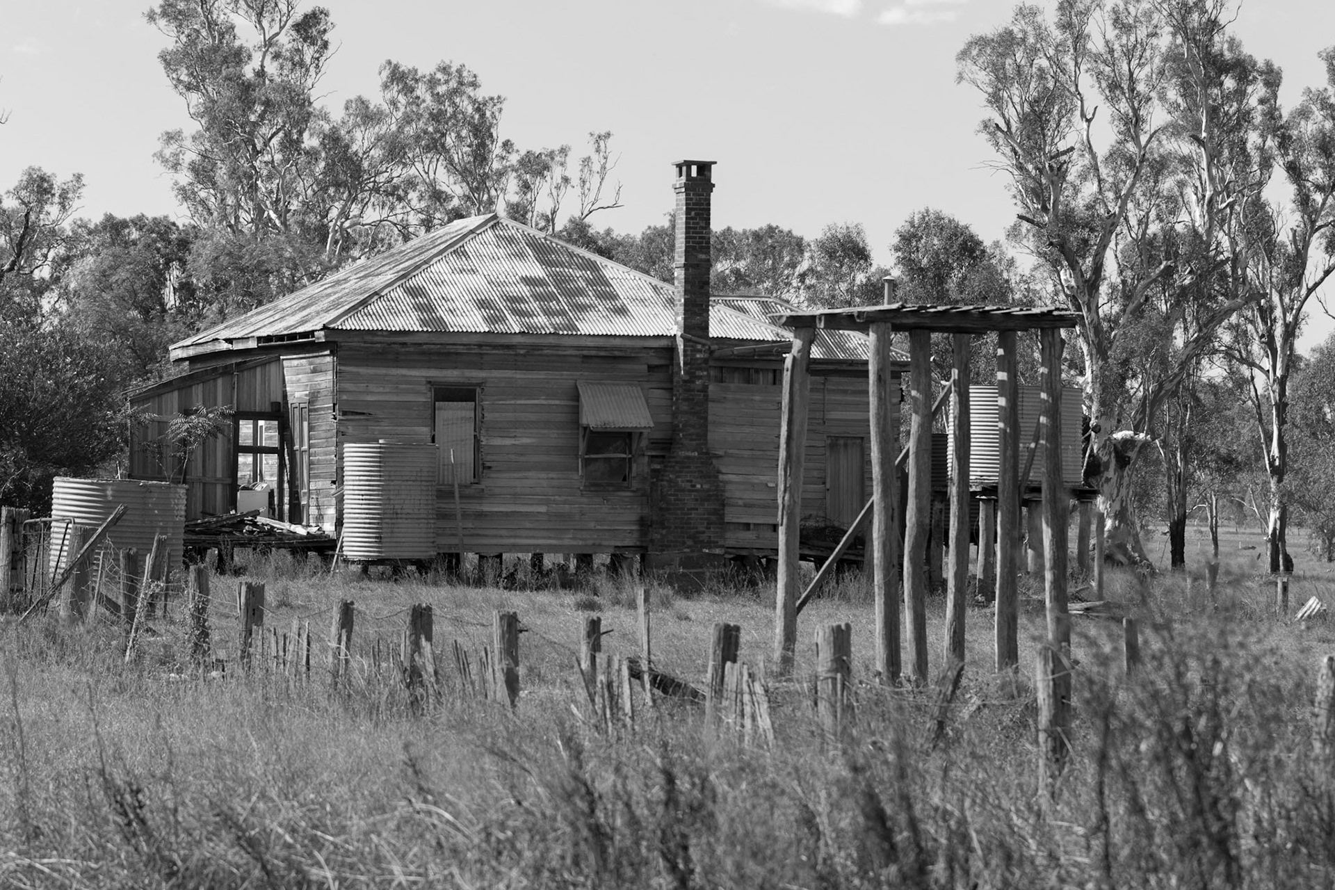Abandoned house, Pratten