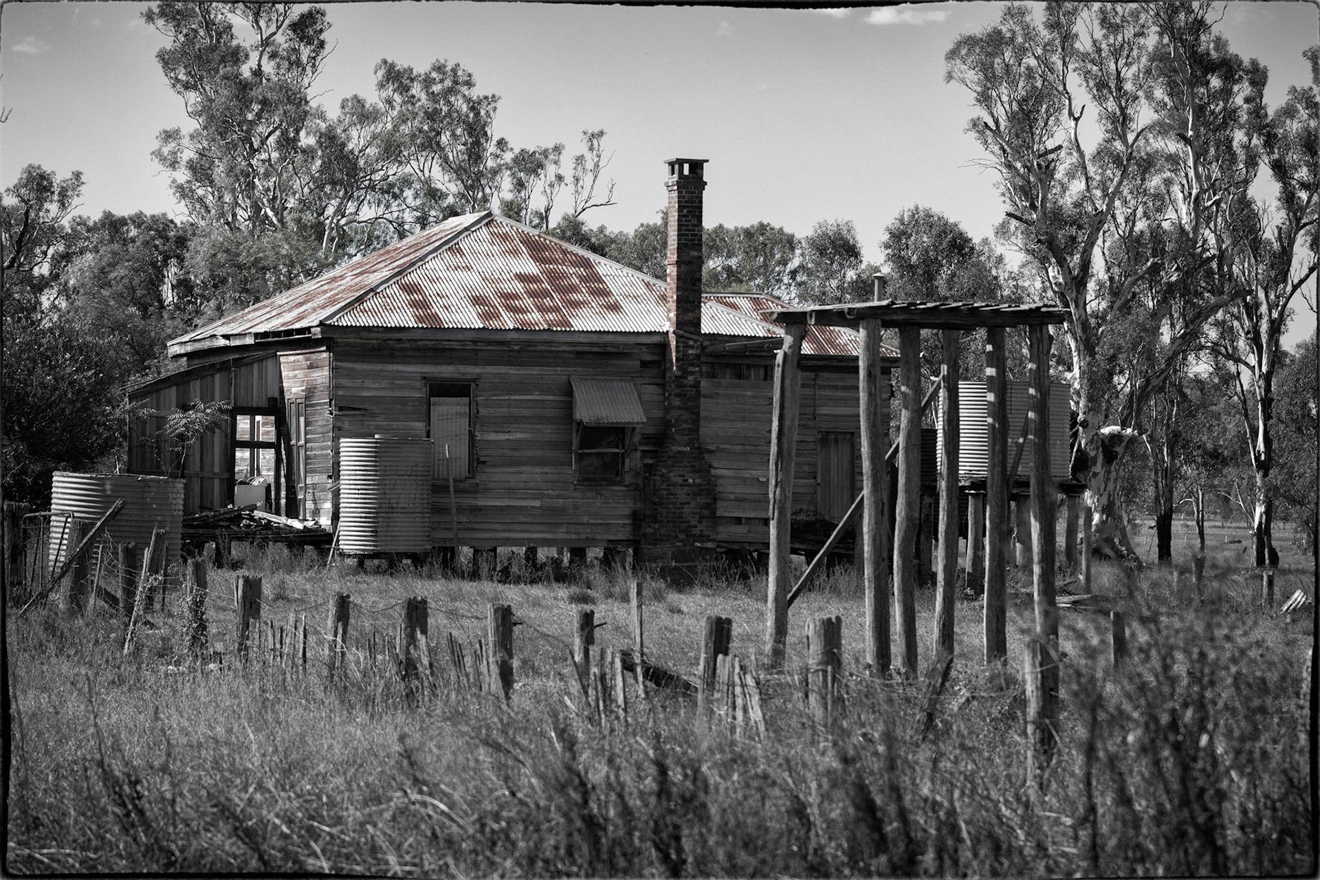 Abandoned house, Pratten