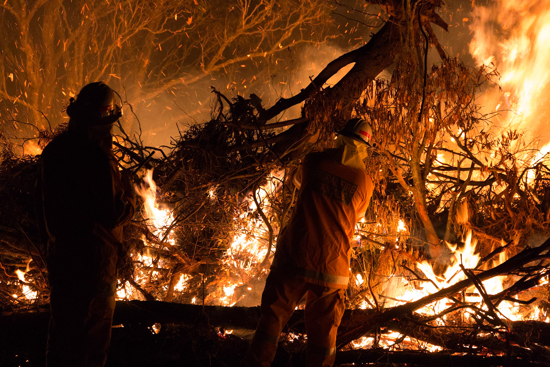 Rural Fire Brigade burnoff