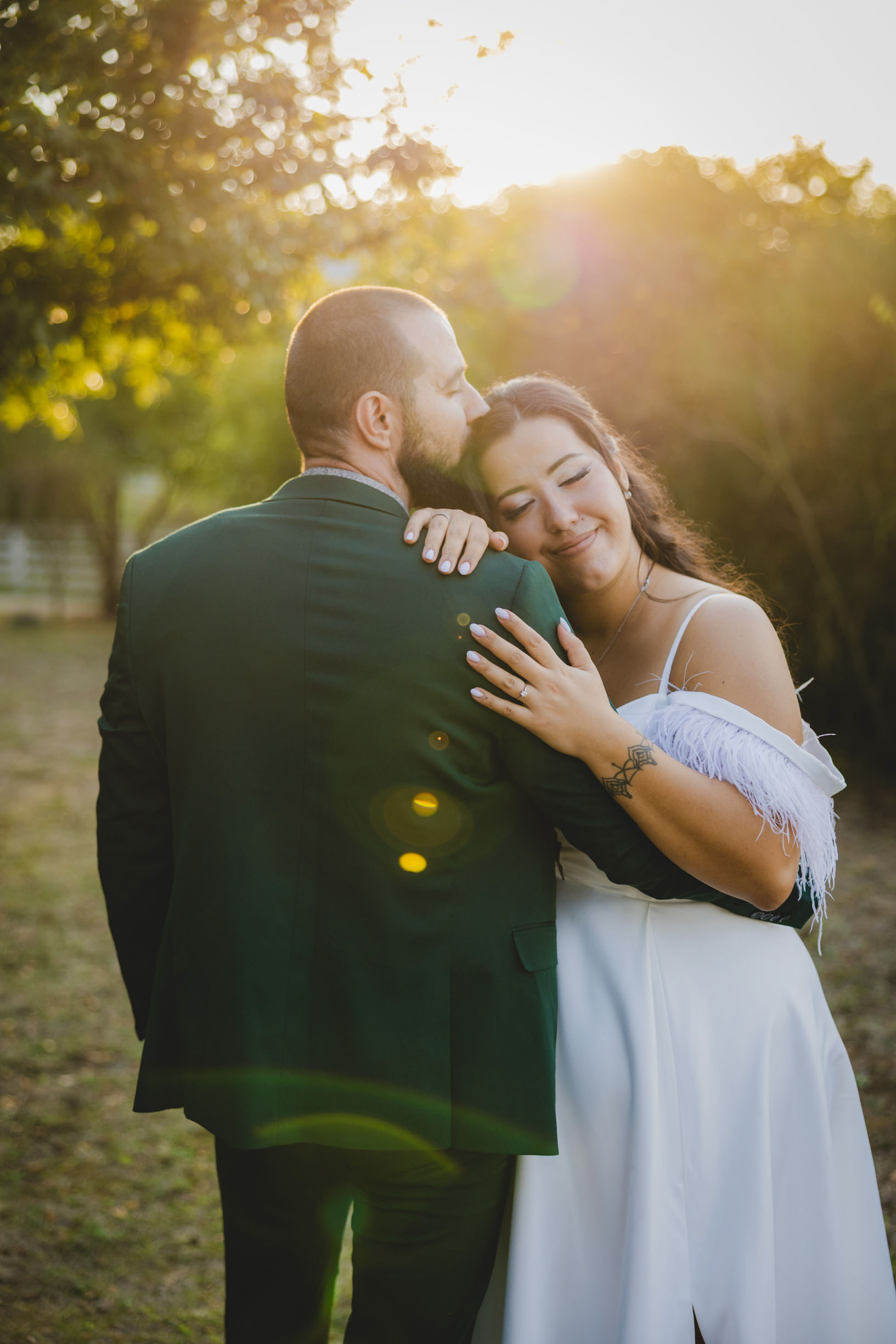 Сватбена фотосесия в парк Росенец Отманли - семейство Делчеви, заснете от сватбен фотограф Габриел Александров