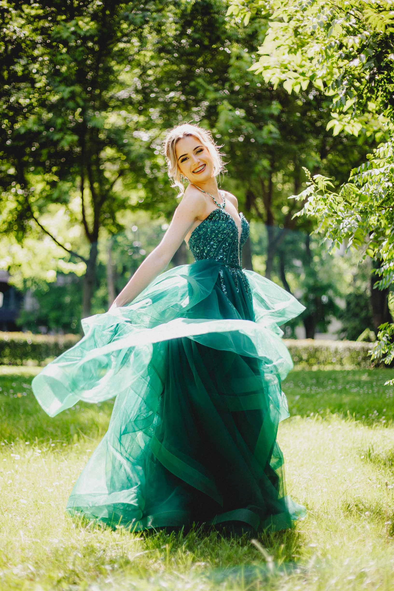 Фотосесия за абитуриентски бал 24 Май - морската градина Бургас