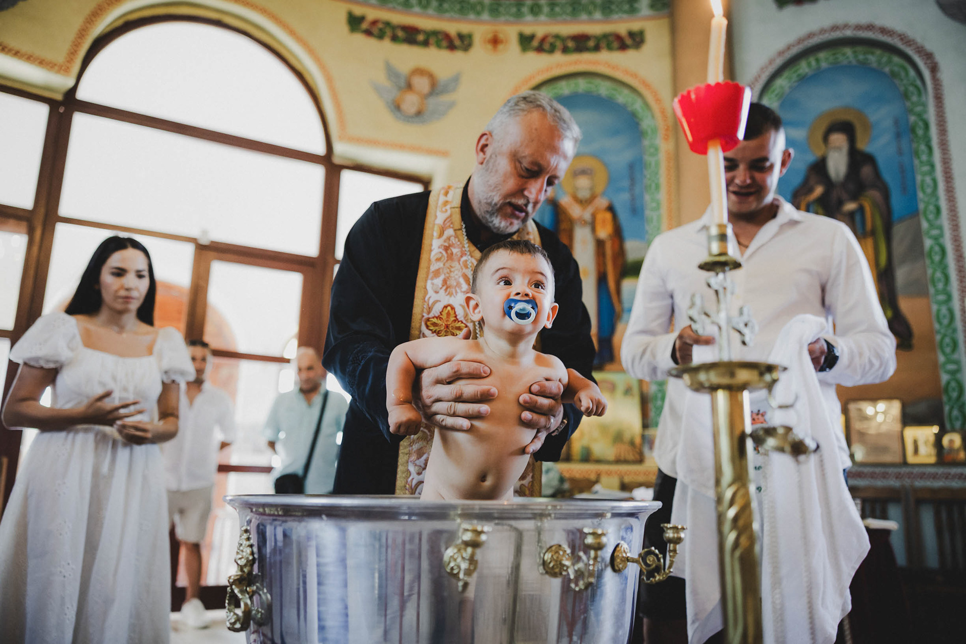 Фотограф за свето кръщение в храм „Рождество Богородично“ Горно Езерово - Бургас