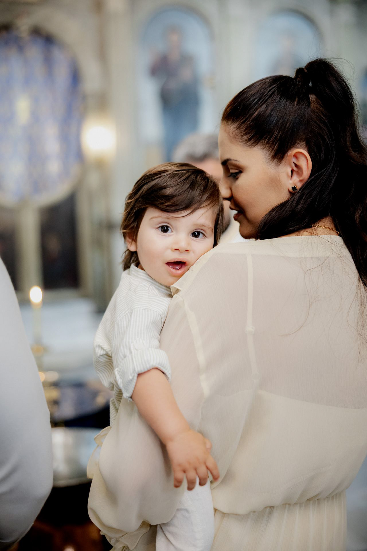 Свето кръщение Бургас Храм „Света Богородица“ - фотограф кръщене