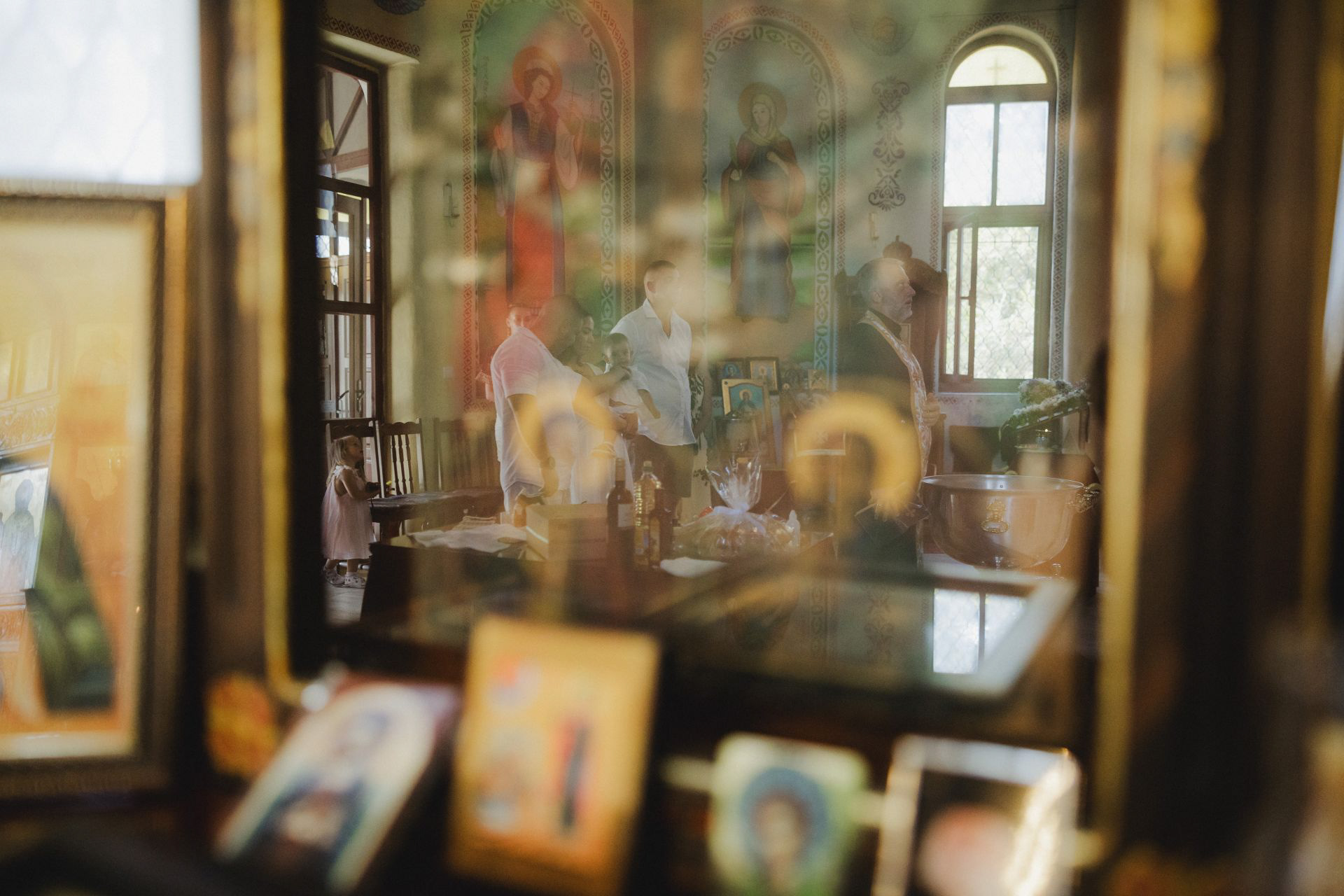 Снимки кръщене бургаски манастир „Рождество Богородично“ от професионален фотограф