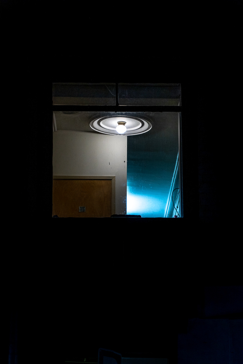 Lit Stairway
