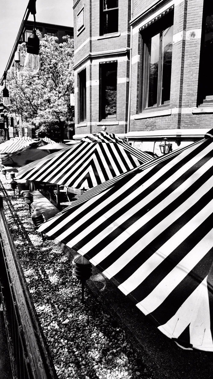 Striped Canopies