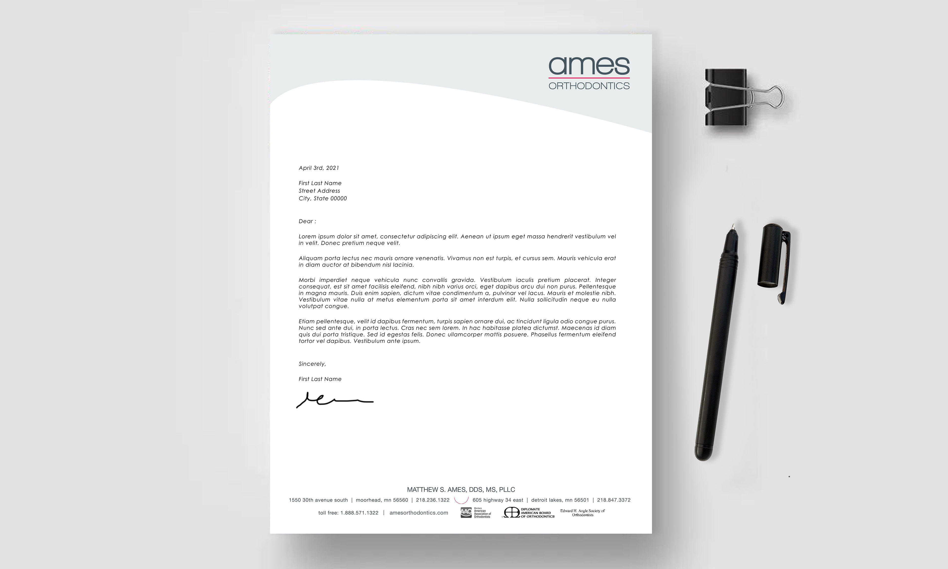 Letterheads logo design