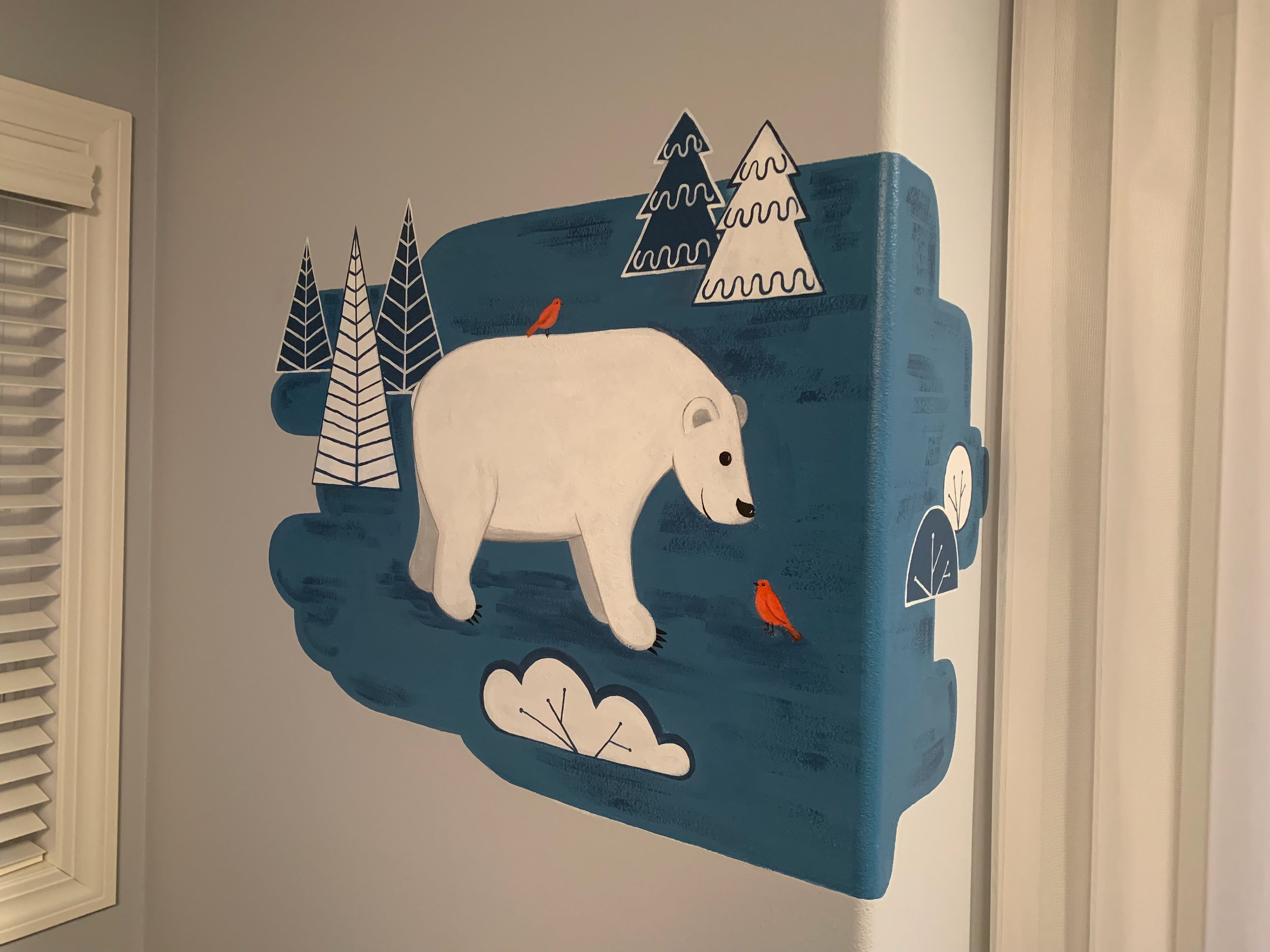 POLAR BEAR nursery room