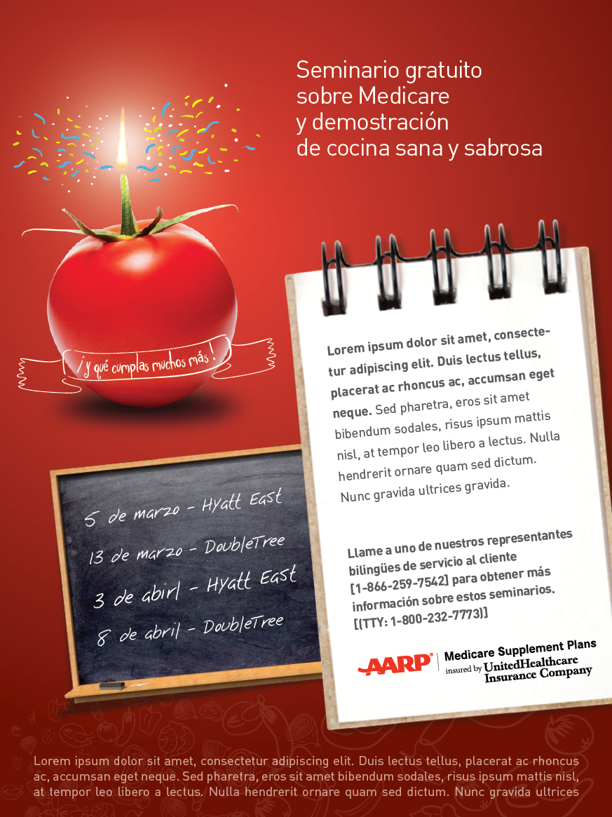 Cooking Seminar Collateral