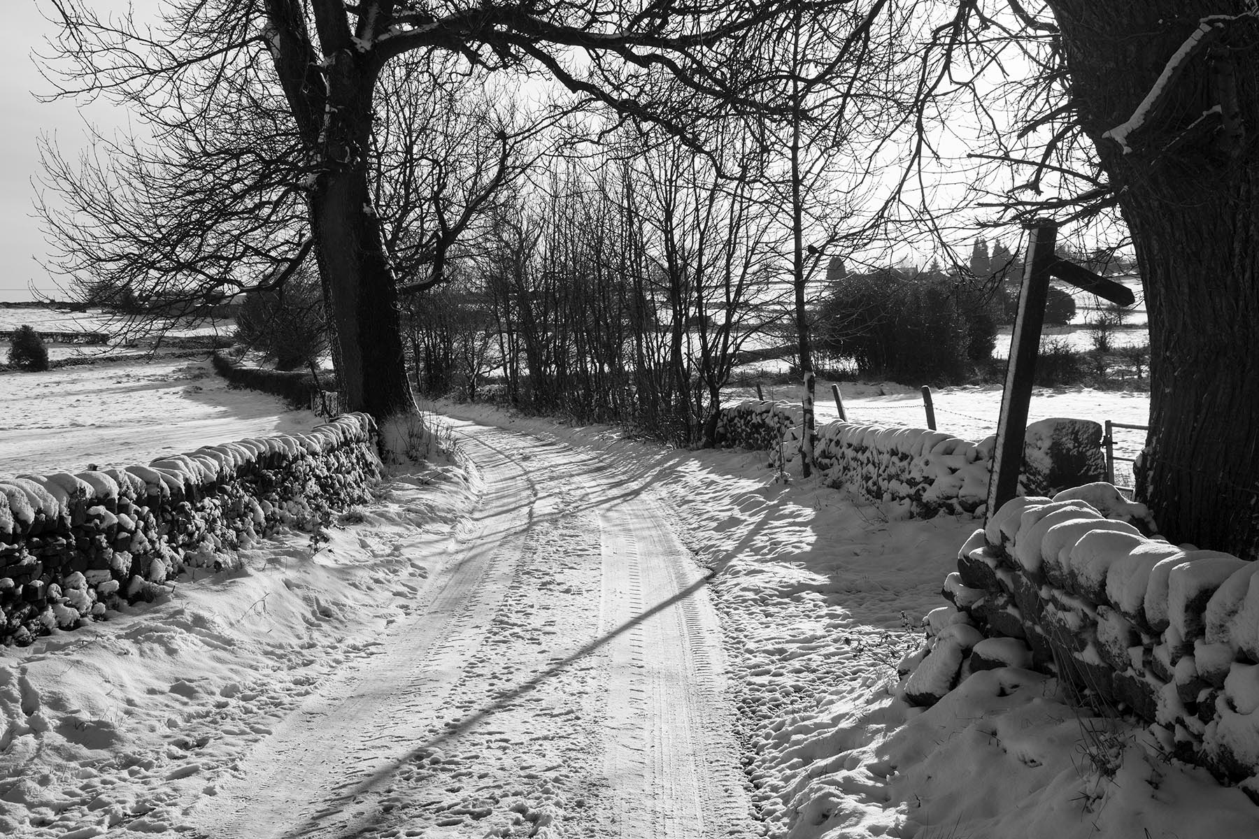 Bent Lane near Alport Height, Derbyshire