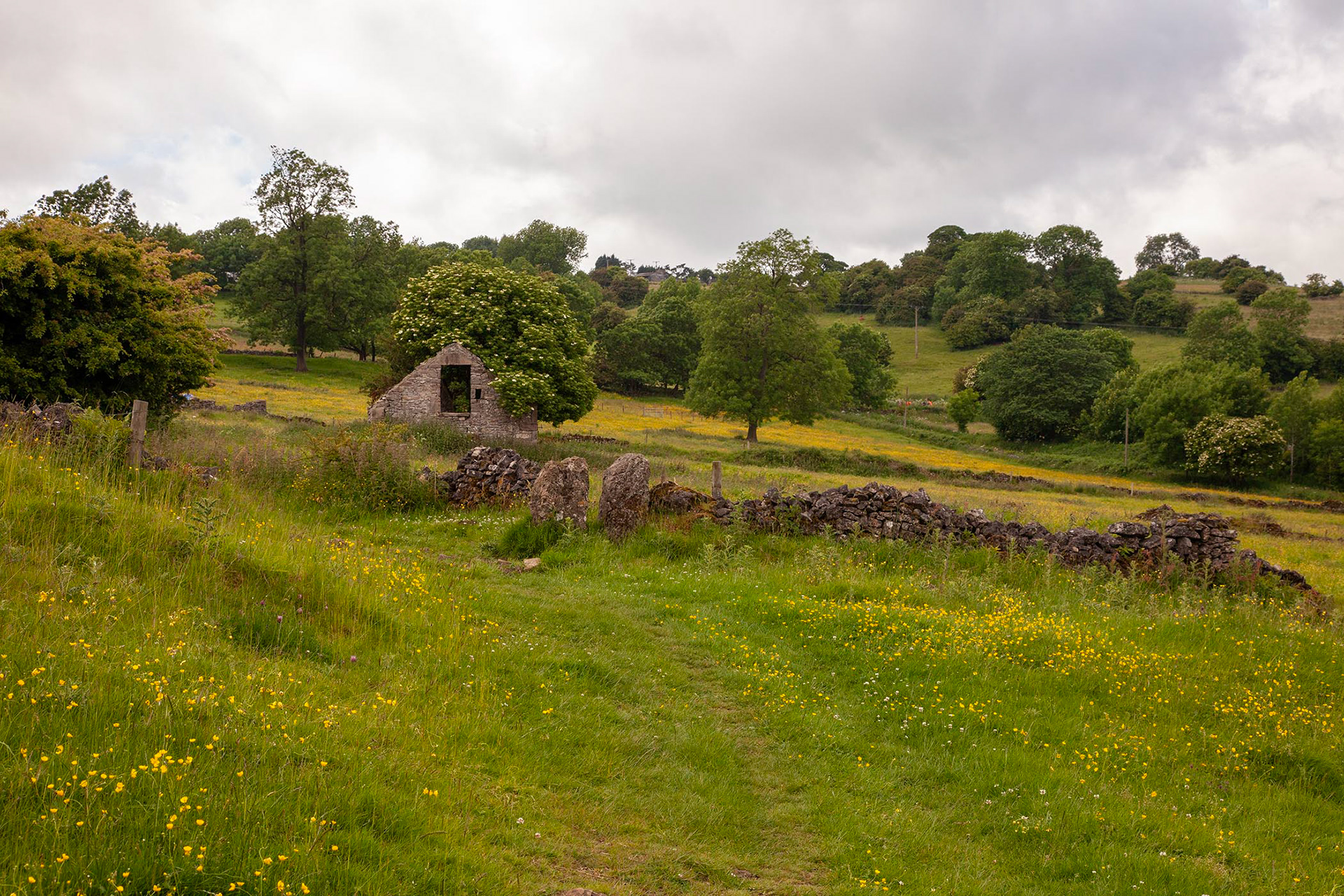 Fields between Winster and Birchover, The Peak District