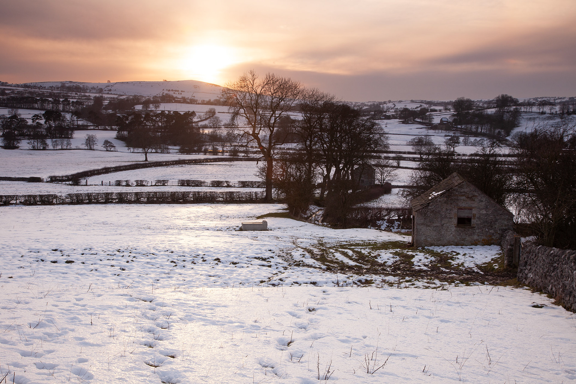 Crossland Sides near Hartington, The Peak District