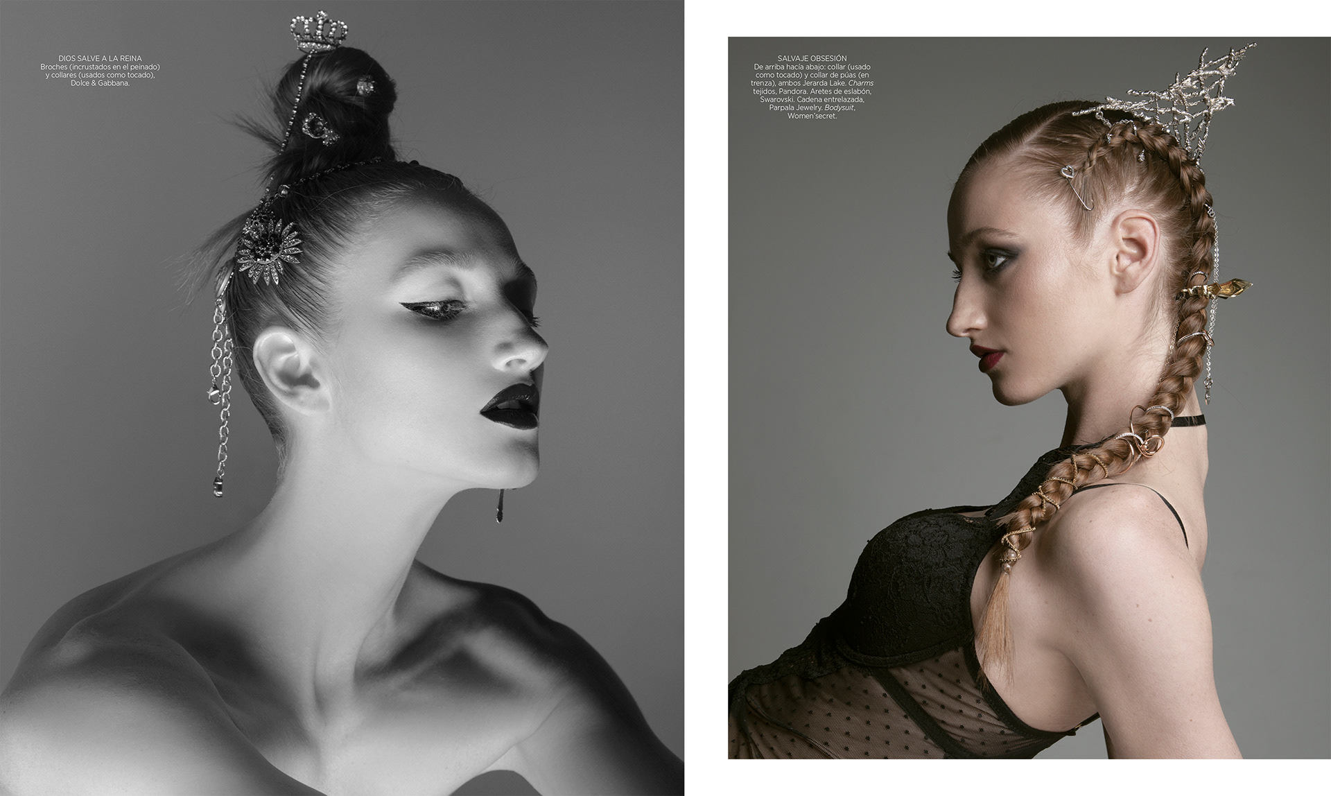 Photo Ivan Aguirre Hair Manuel Oliva MUA ALberto Aifar Production Amelia Rosales