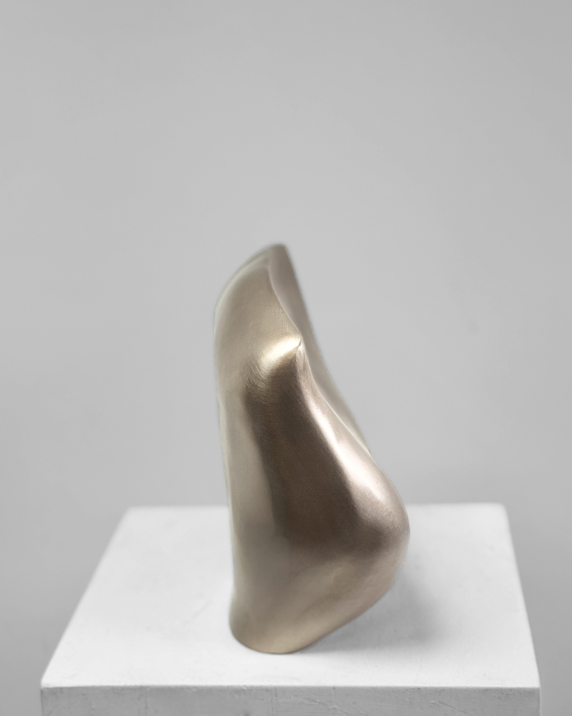 Massif, 2026, lost-wax cast bronze by Kendall Conrad — alternate view.