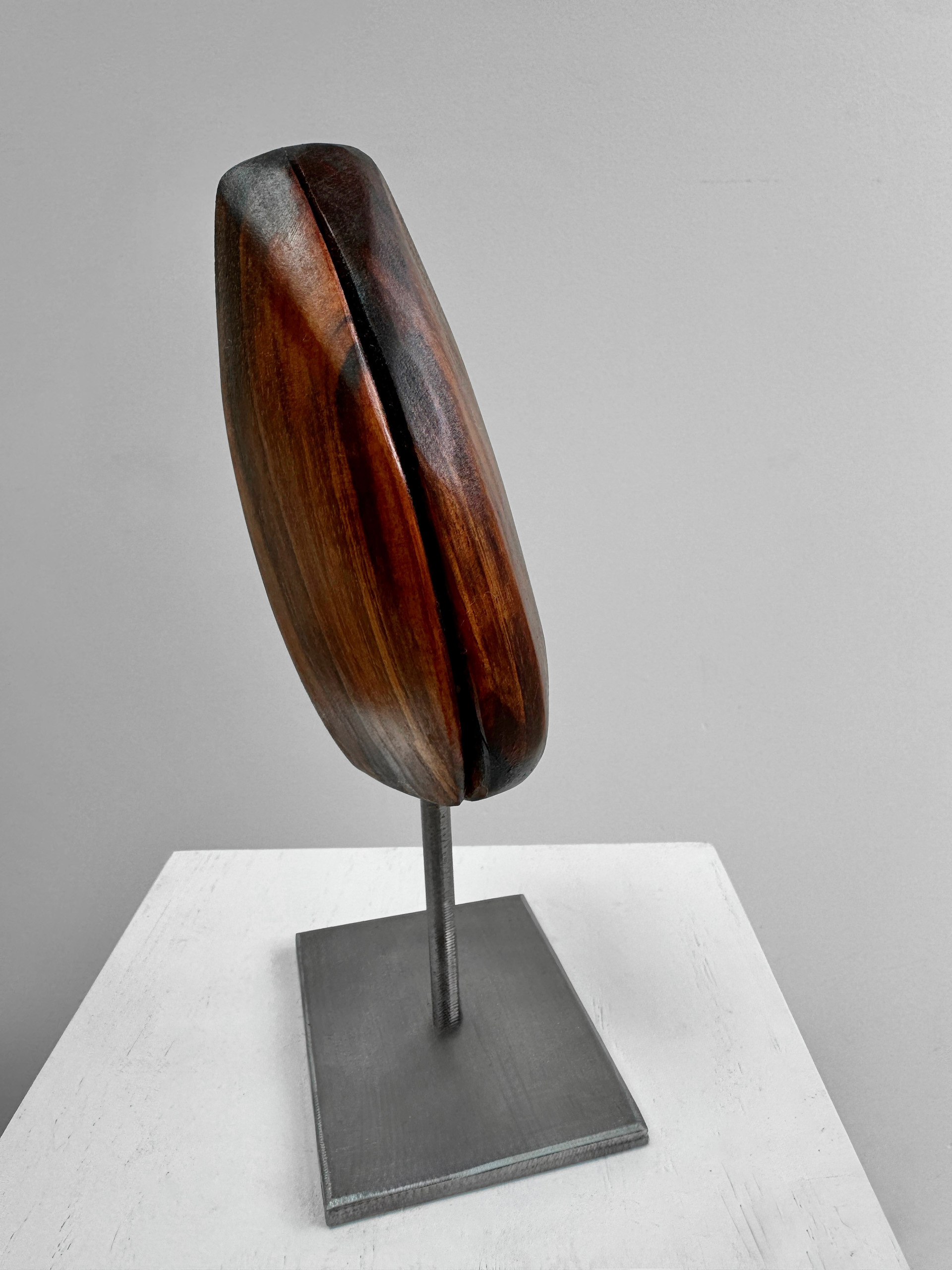 Aeonium, 2025, walnut by Kendall Conrad — alternate view.