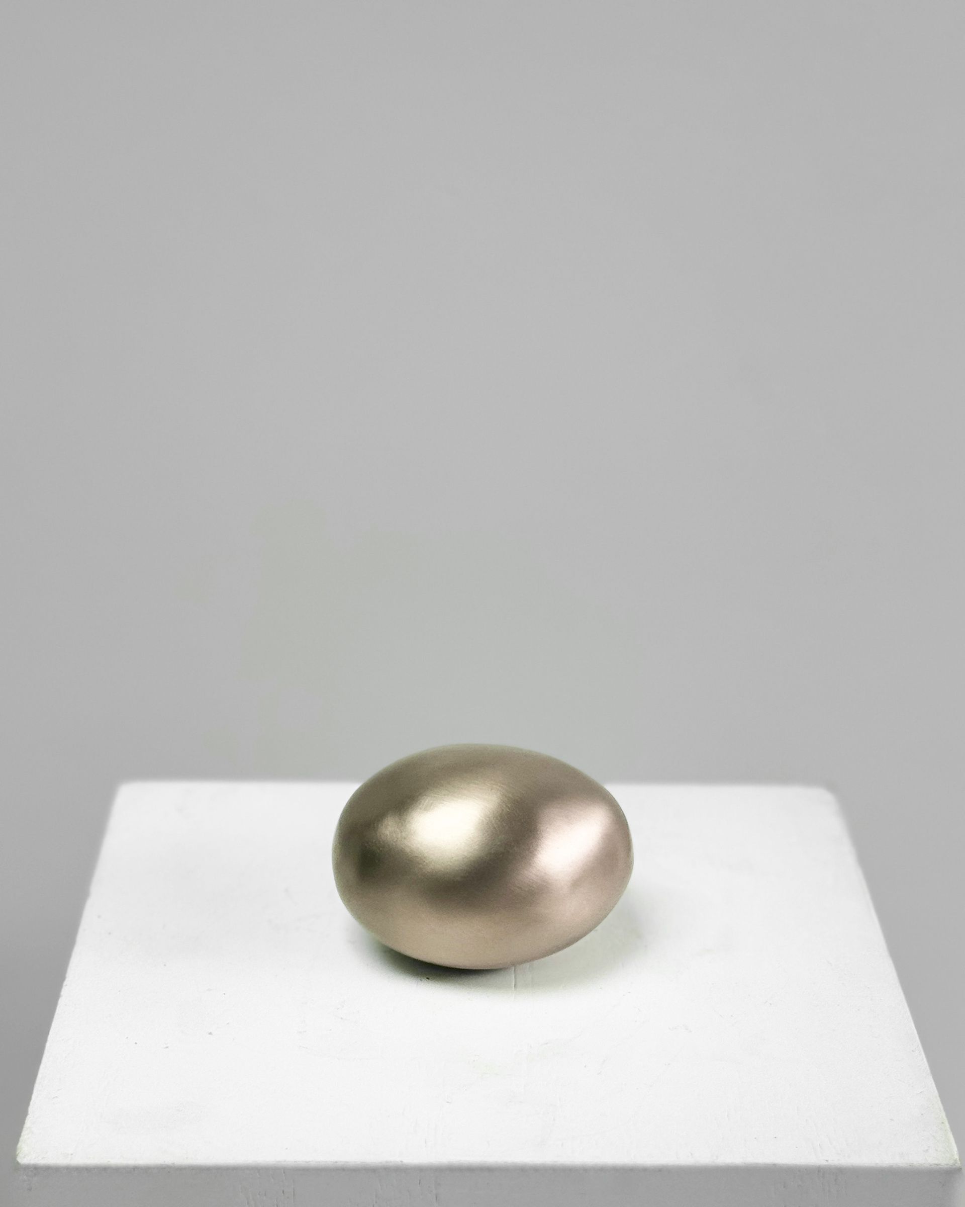Lithic, 2026, lost-wax cast bronze by Kendall Conrad — alternate view.