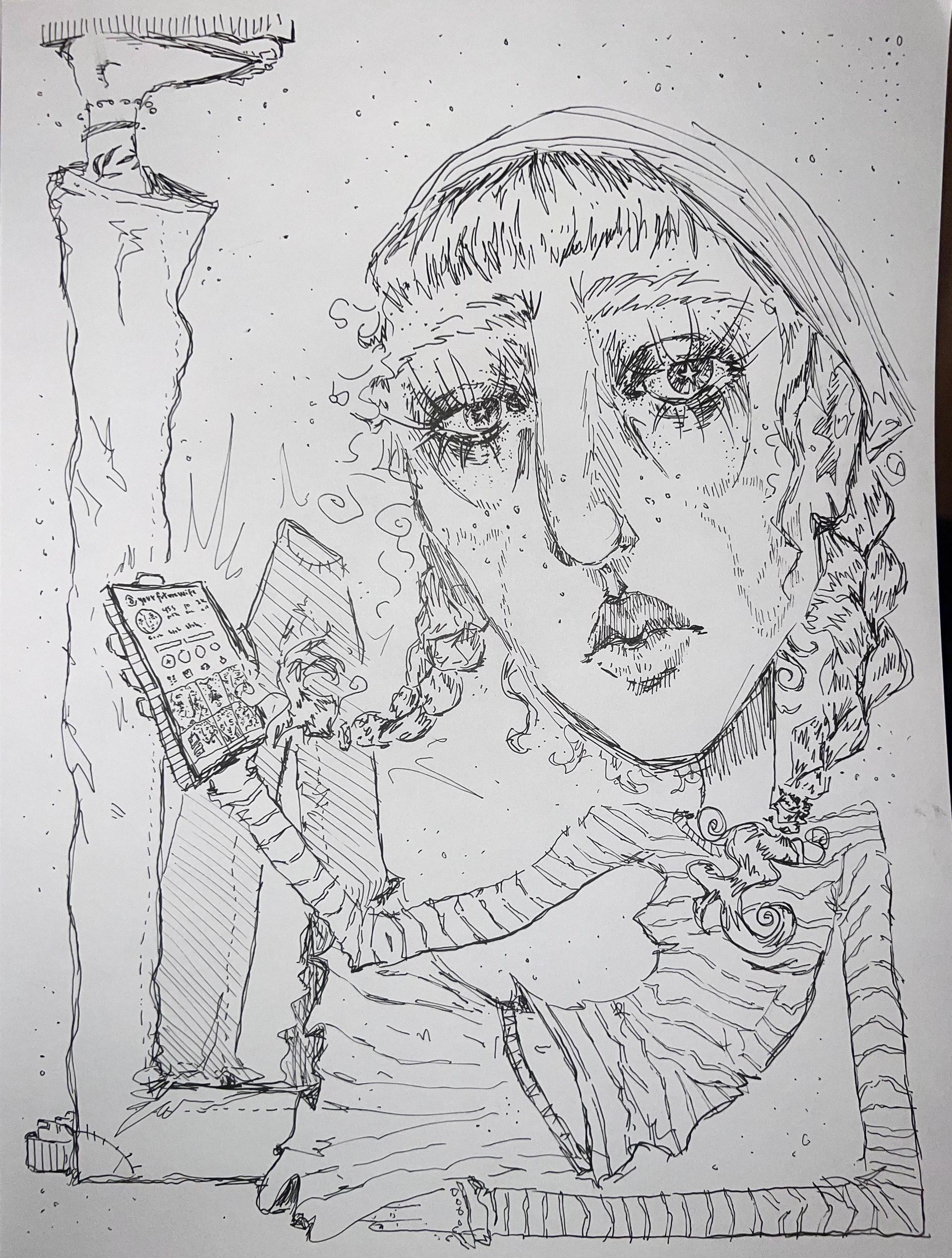 ink on paper, 2026