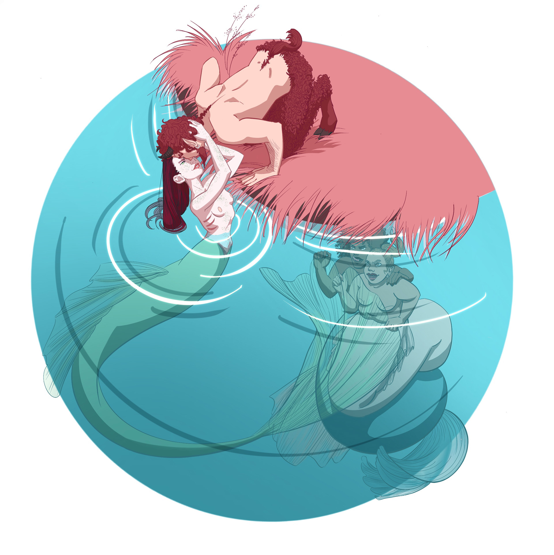 OC Anaé (Mythology AU): Booby trap