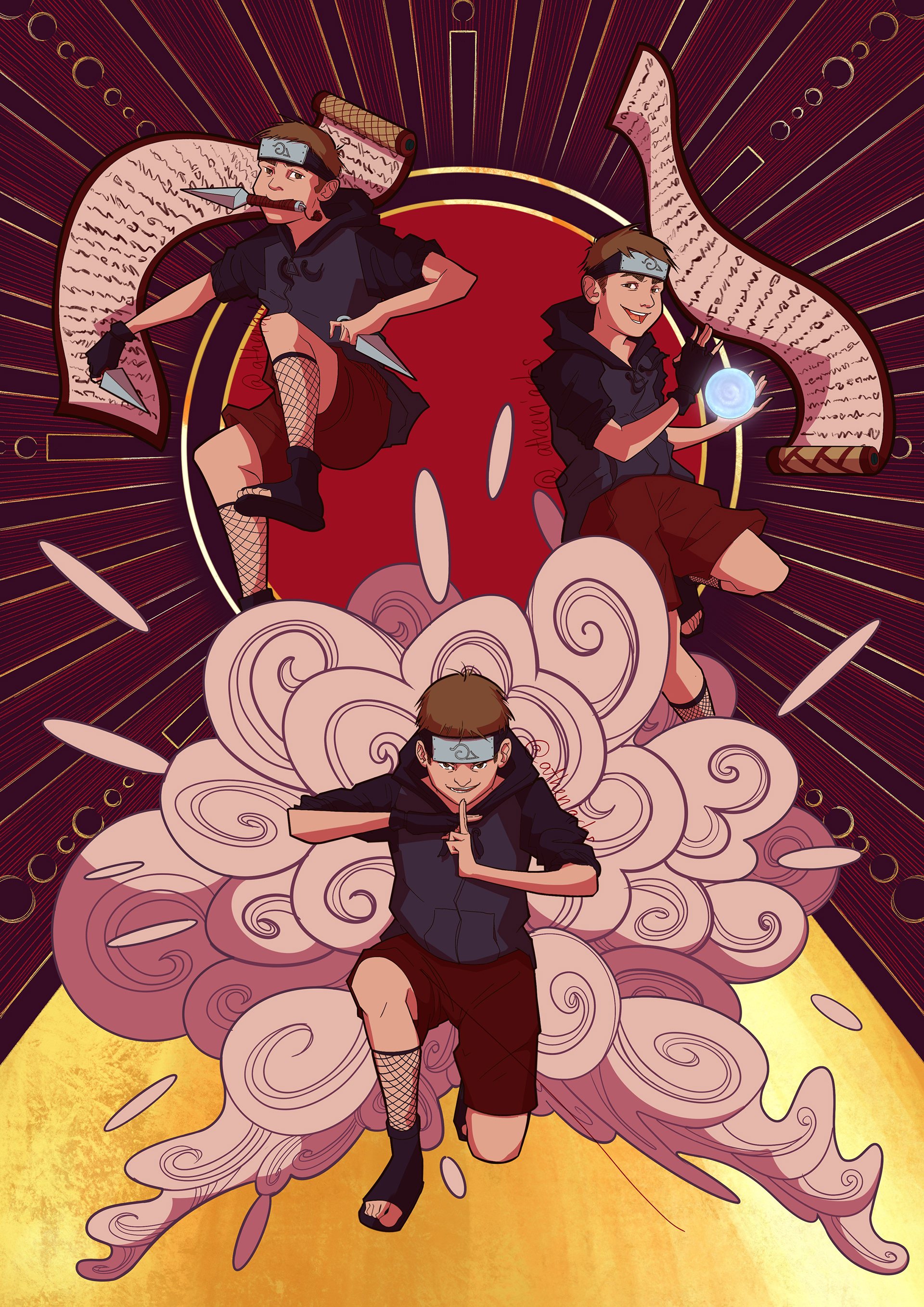 A birthday gift for my ninja brother