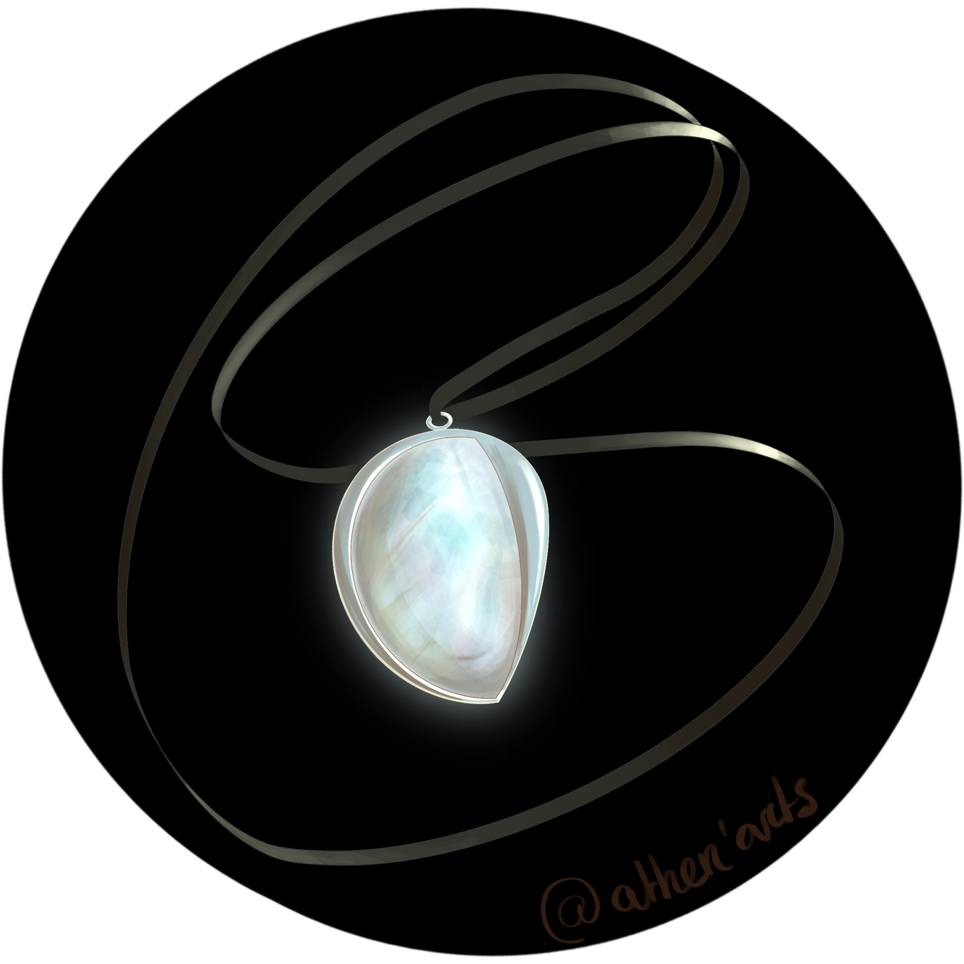Moon gem