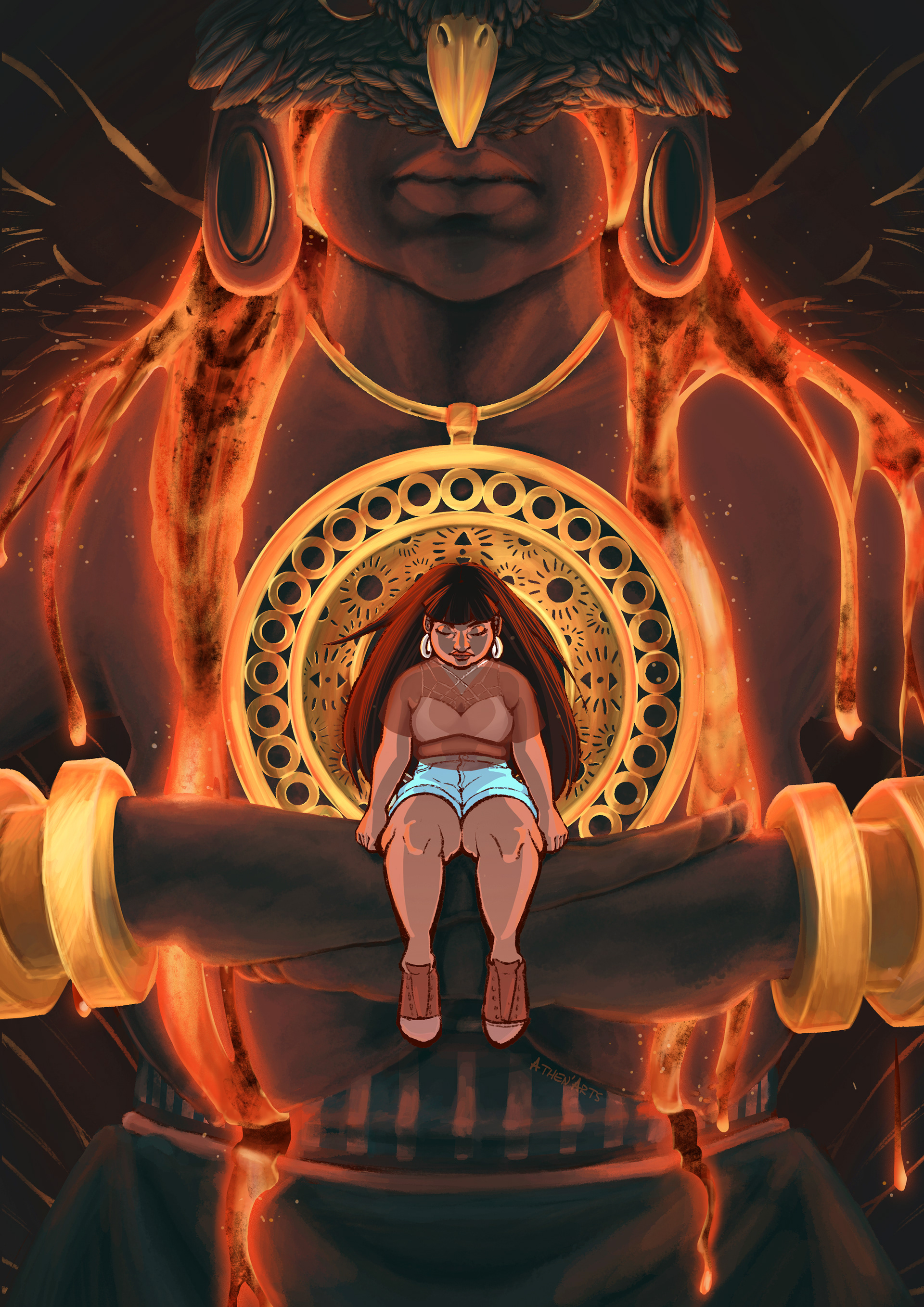 OC: The fire sanctuary (2017)
