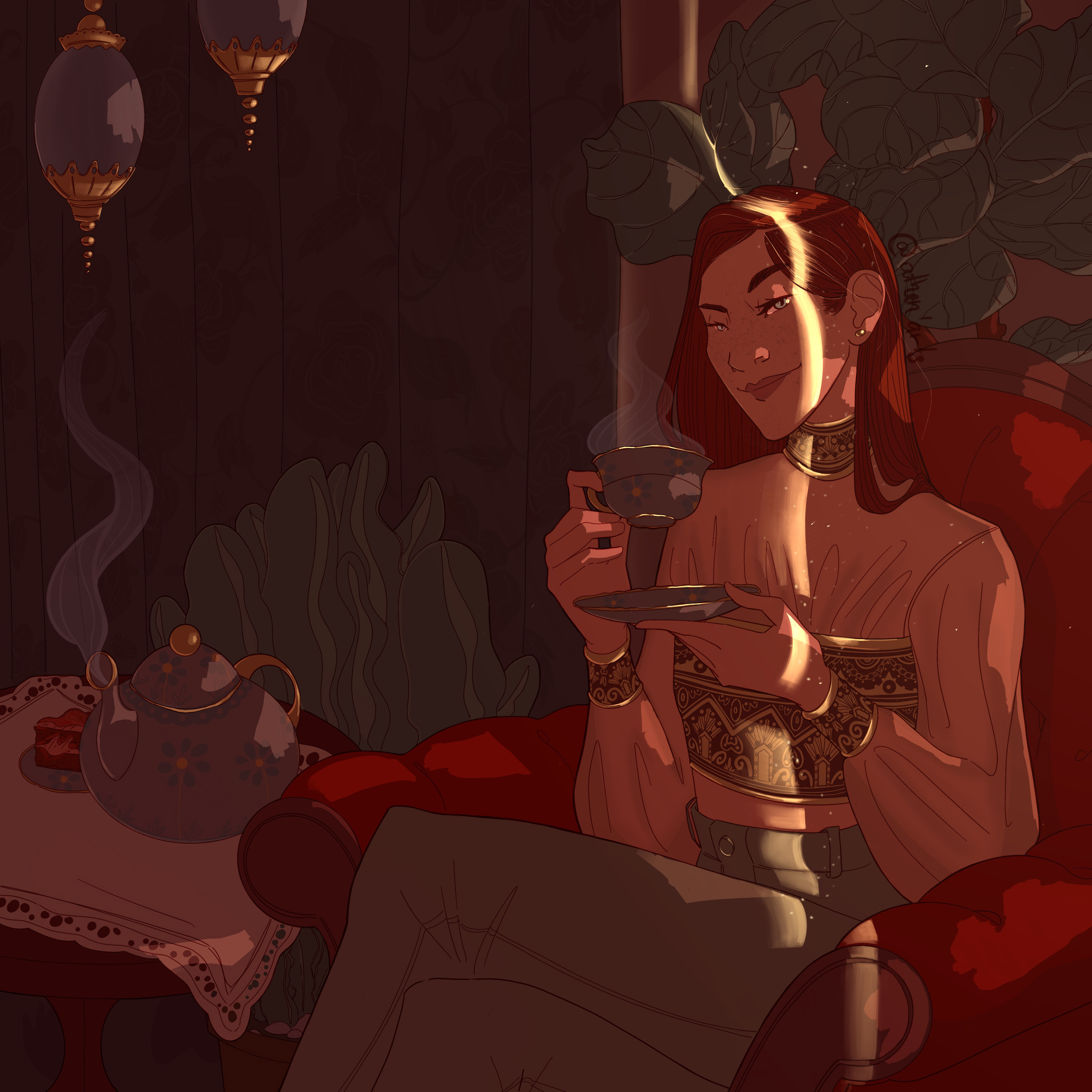 OC Anaé: Tea time