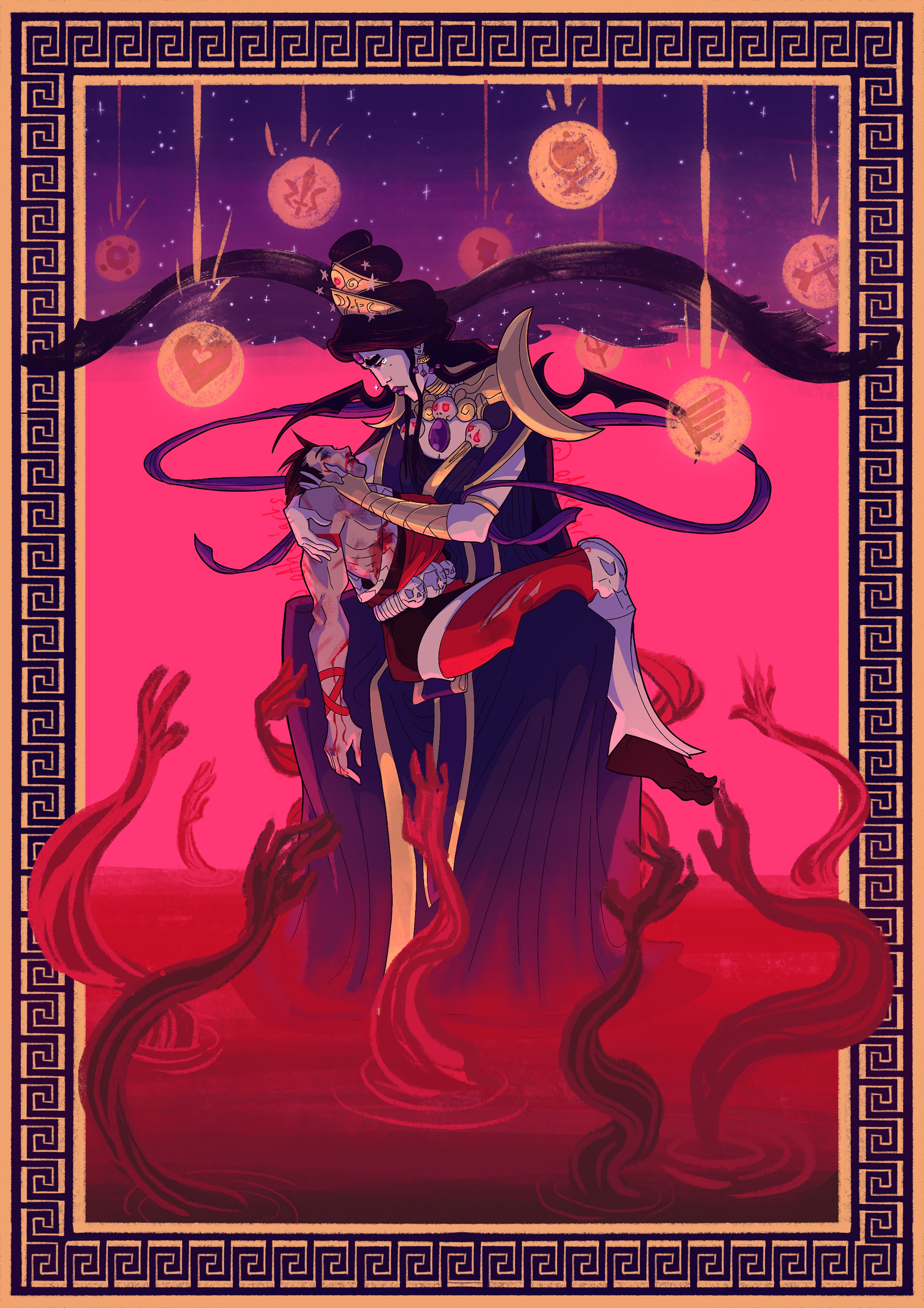 La Pietà (Fanart for Hades Game)