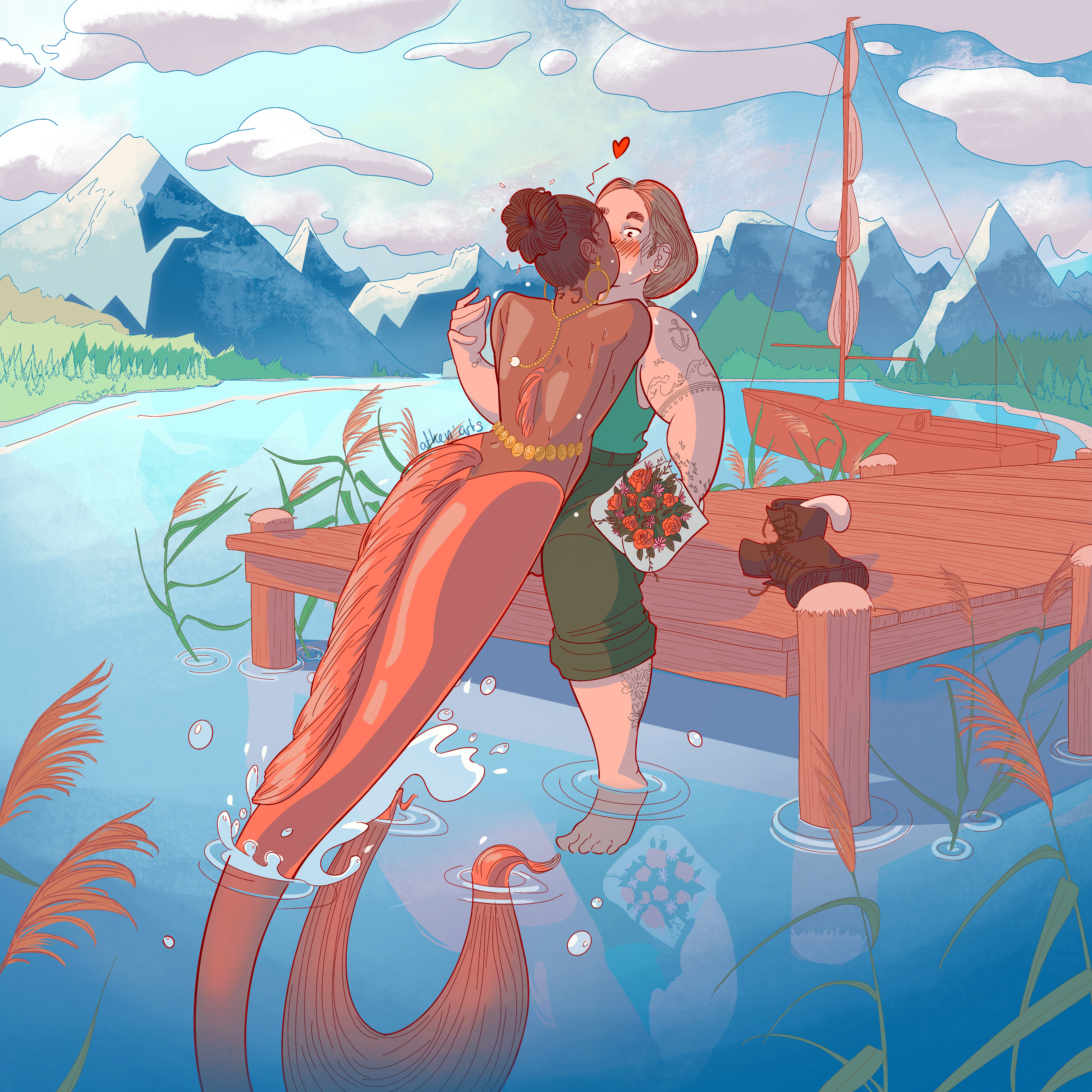 Mermay meets Pride month